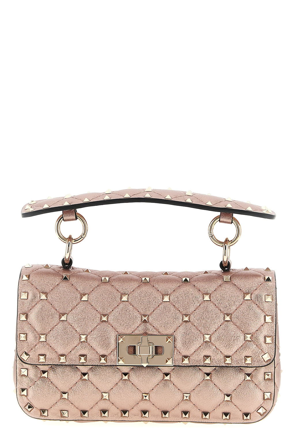 VALENTINO GARAVANI Valentino Garavani 'Rockstud Spike' shoulder bag For Women 100% lamb leather (Ovis Aries)