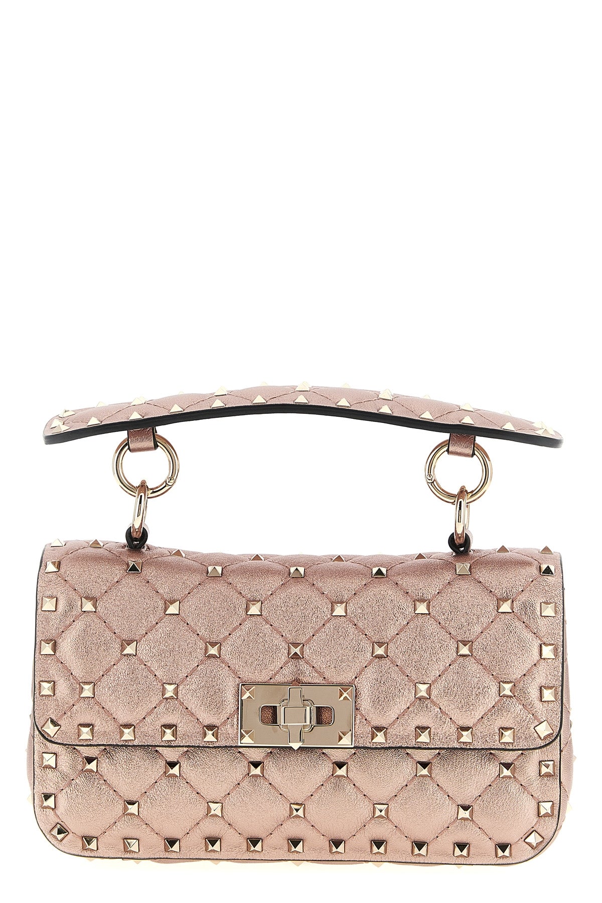 VALENTINO GARAVANI Valentino Garavani 'Rockstud Spike' shoulder bag For Women 100% lamb leather (Ovis Aries)