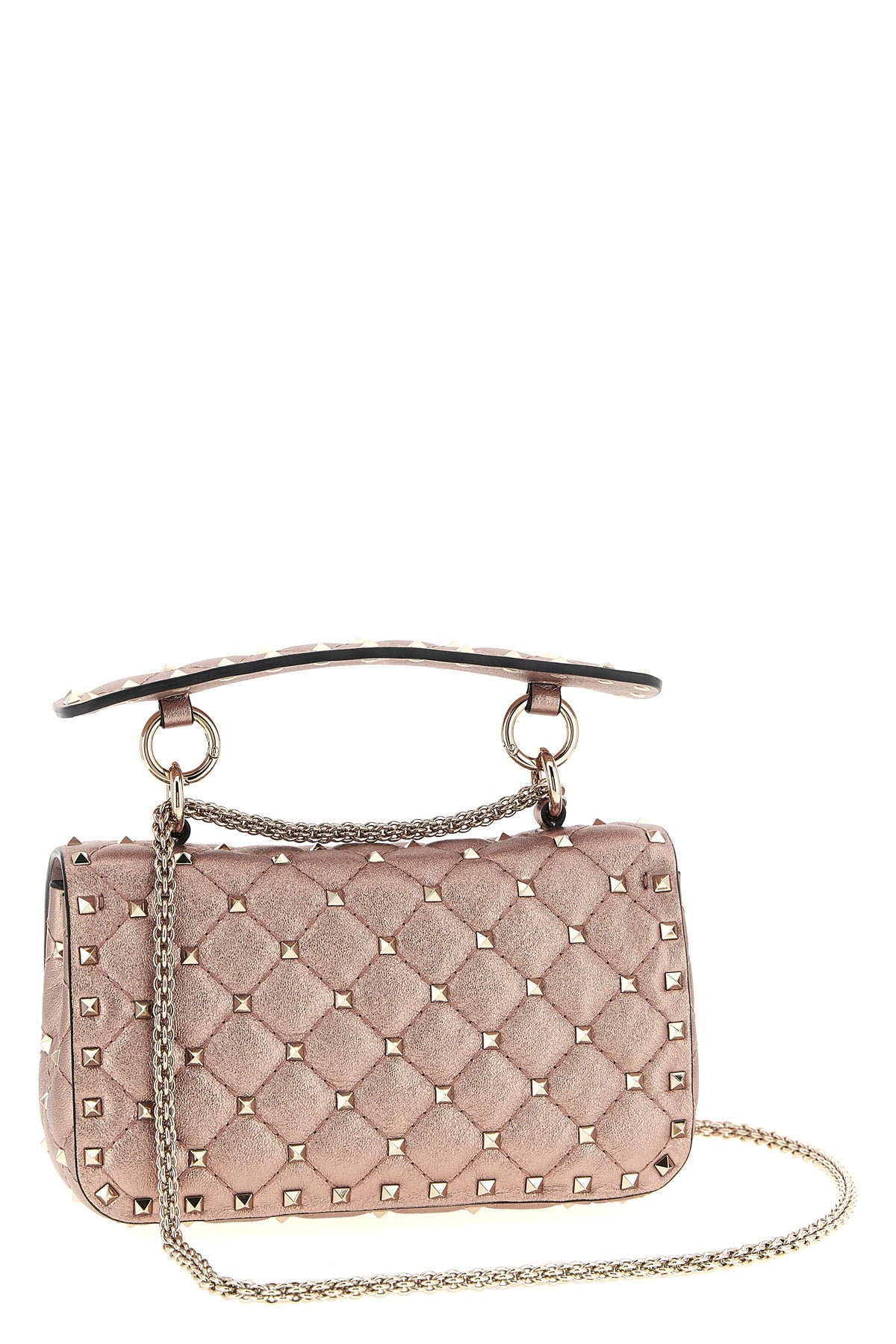 VALENTINO GARAVANI Valentino Garavani 'Rockstud Spike' shoulder bag For Women 100% lamb leather (Ovis Aries)