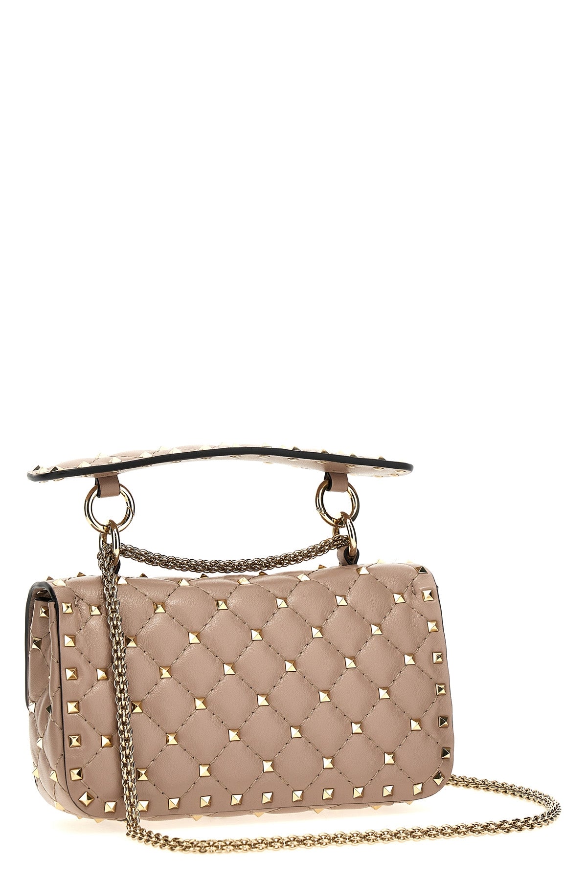VALENTINO GARAVANI Valentino Garavani 'Rockstud Spike' handbag For Women 100% lamb leather (Ovis Aries)