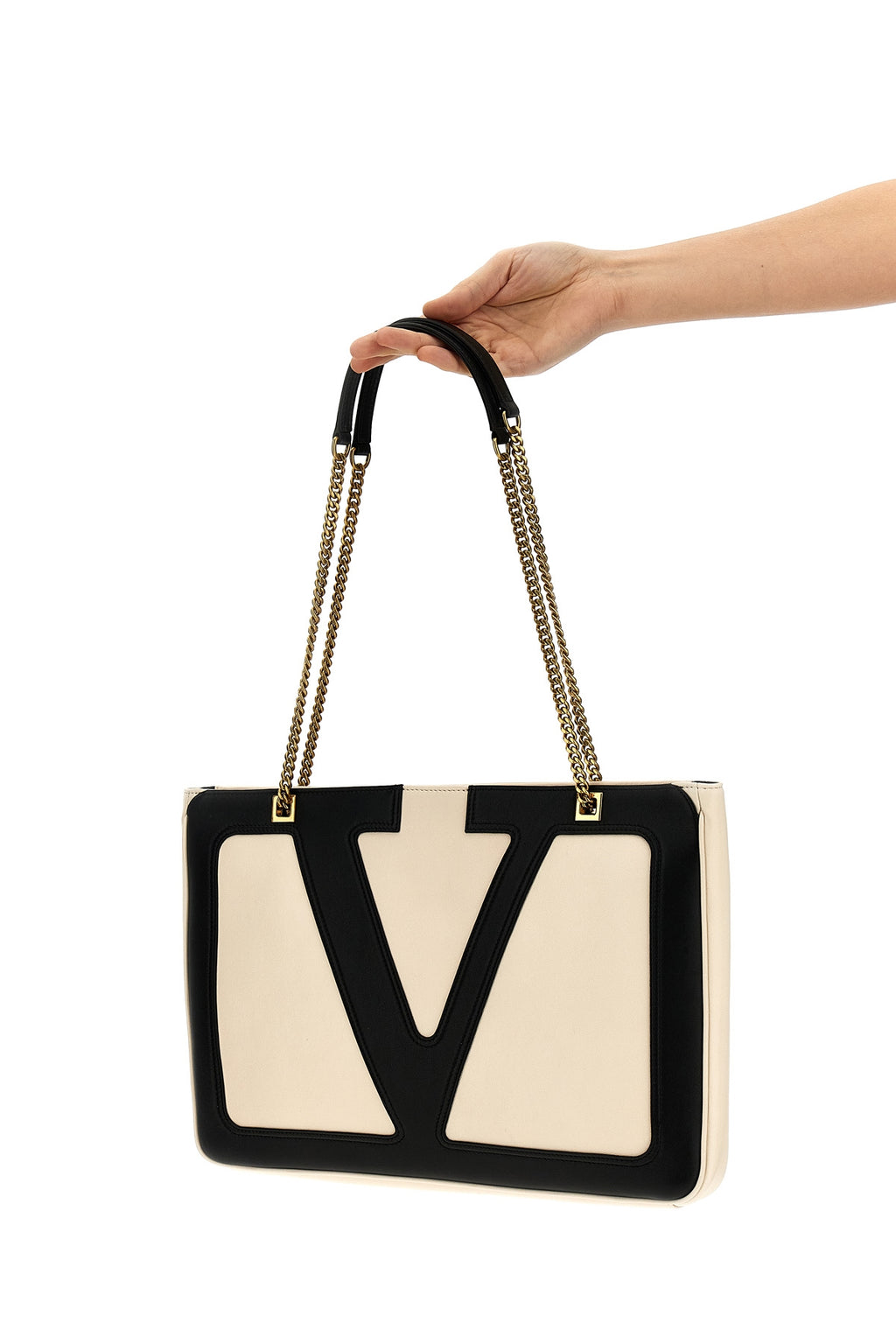 VALENTINO GARAVANI Valentino Garavani 'Viva Superstar' medium shopping bag For Women 100% lamb leather (Ovis Aries)