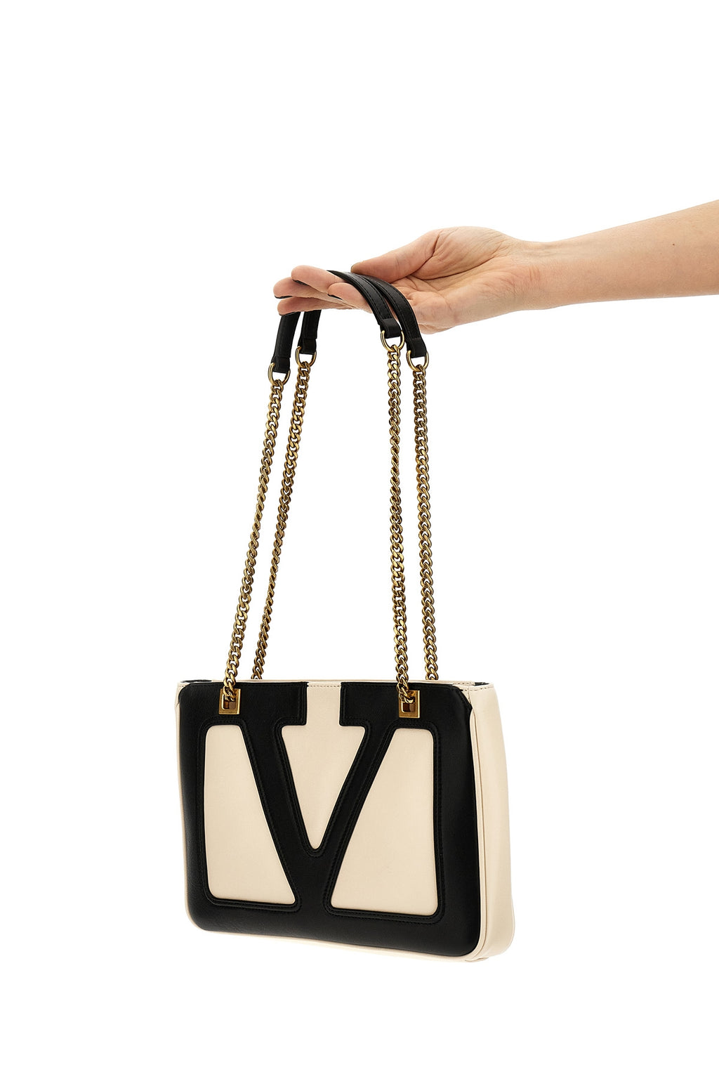 VALENTINO GARAVANI Valentino Garavani 'Viva Superstar' small shopping bag For Women 100% lamb leather (Ovis Aries)