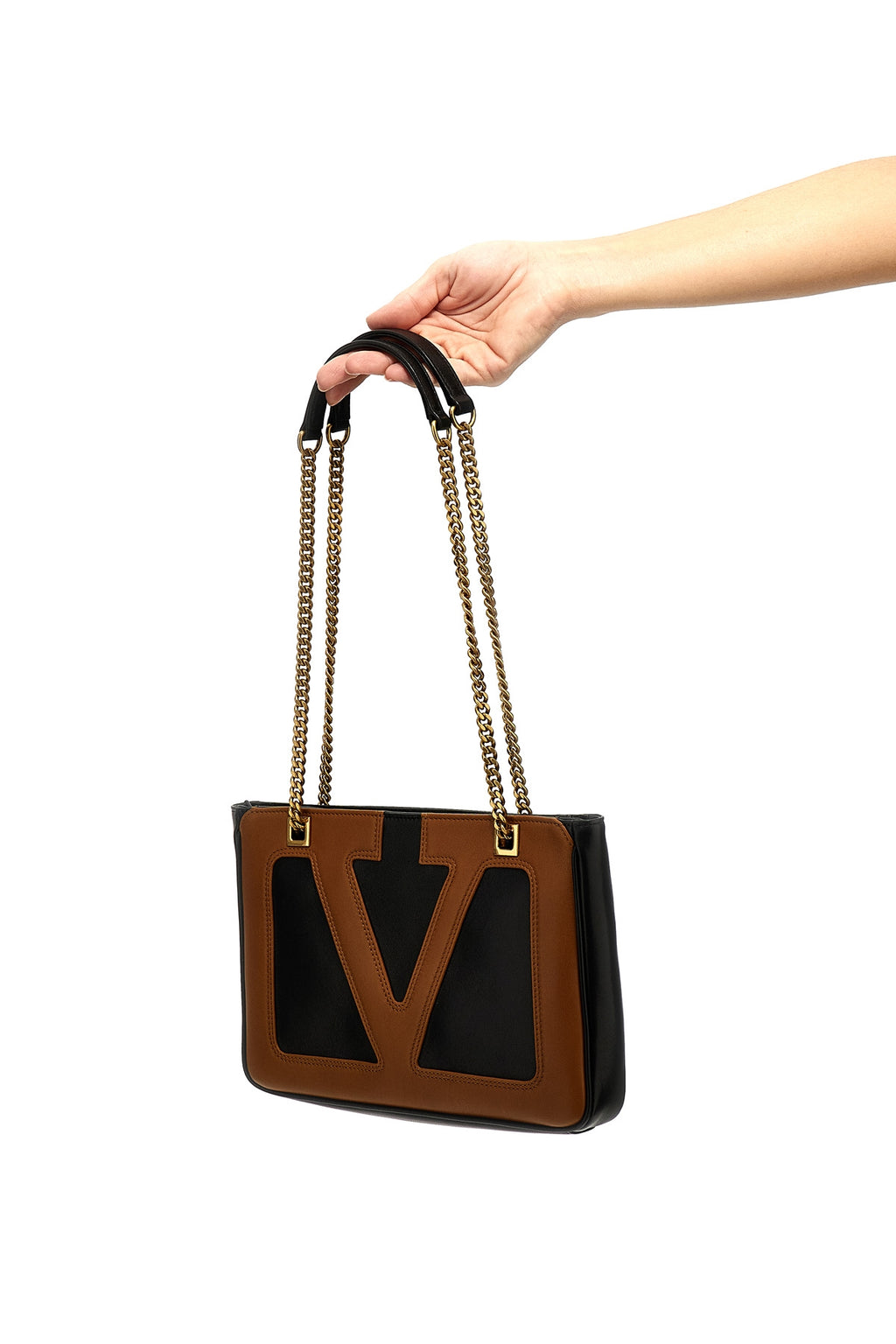 VALENTINO GARAVANI Valentino Garavani 'Viva Superstar' small shopping bag For Women 100% lamb leather (Ovis Aries)