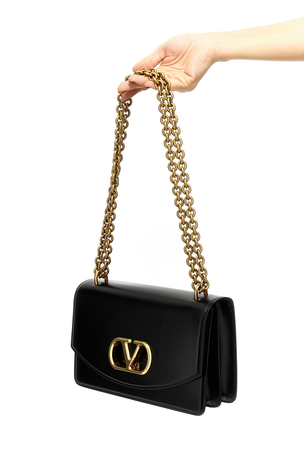 VALENTINO GARAVANI Valentino Garavani 'Vain' shoulder bag For Women 100% calfskin leather (Bos Taurus)