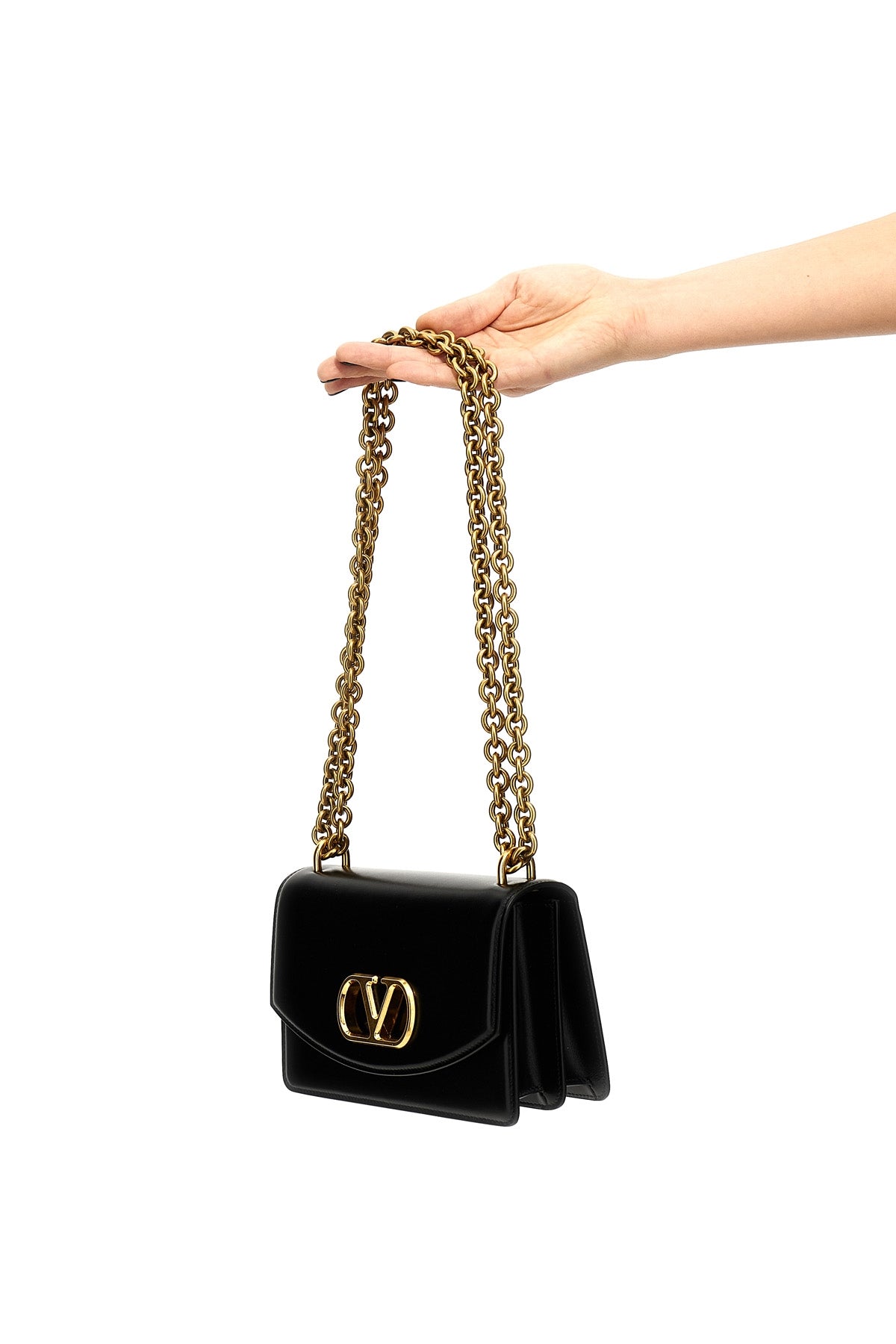 VALENTINO GARAVANI Valentino Garavani 'Vain' shoulder bag For Women 100% calfskin leather (Bos Taurus)