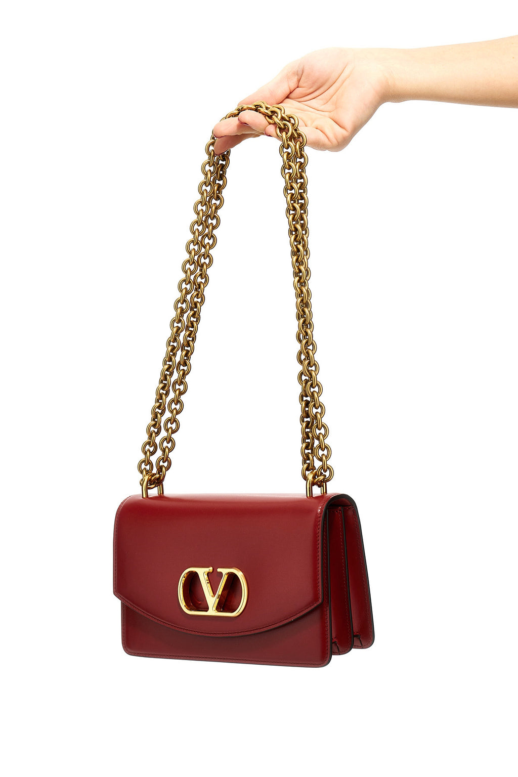 VALENTINO GARAVANI Valentino Garavani 'Vain' shoulder bag For Women 100% calfskin leather (Bos Taurus)