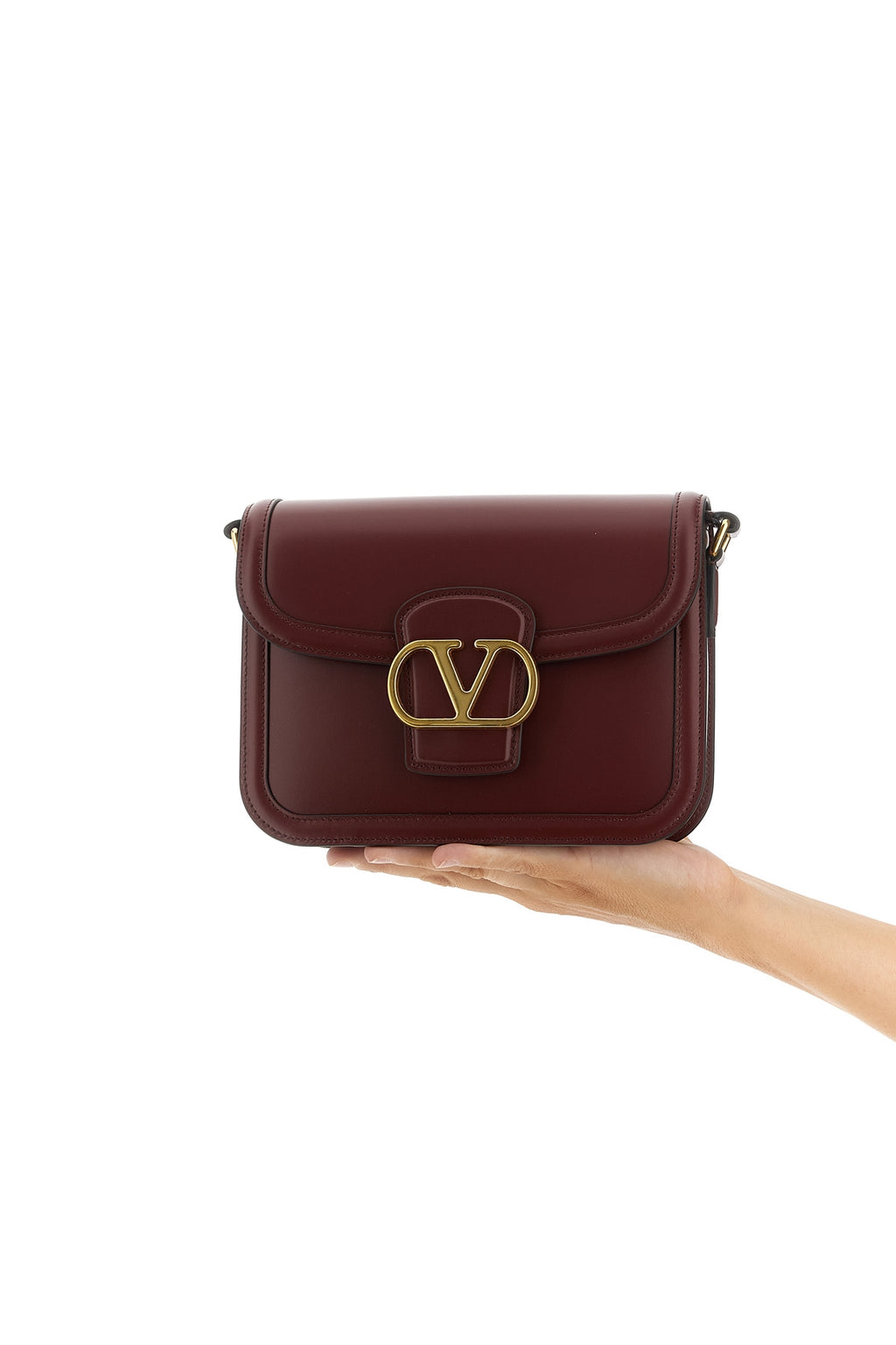 VALENTINO GARAVANI Valentino Garavani '9TO5' small shoulder bag For Women 100% calfskin leather (Bos Taurus)