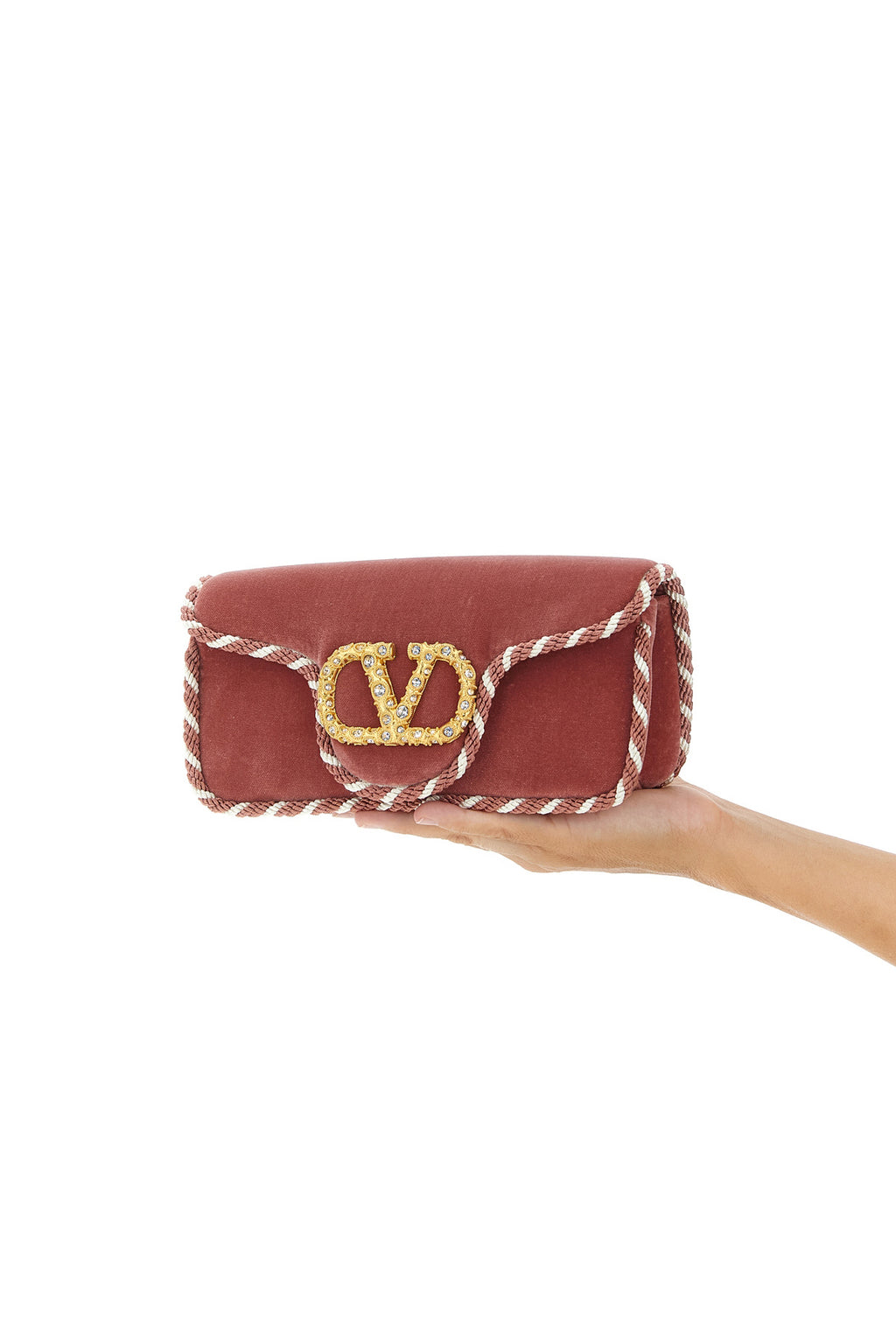 VALENTINO GARAVANI Valentino Garavani 'Locò' clutch bag For Women 100% viscose