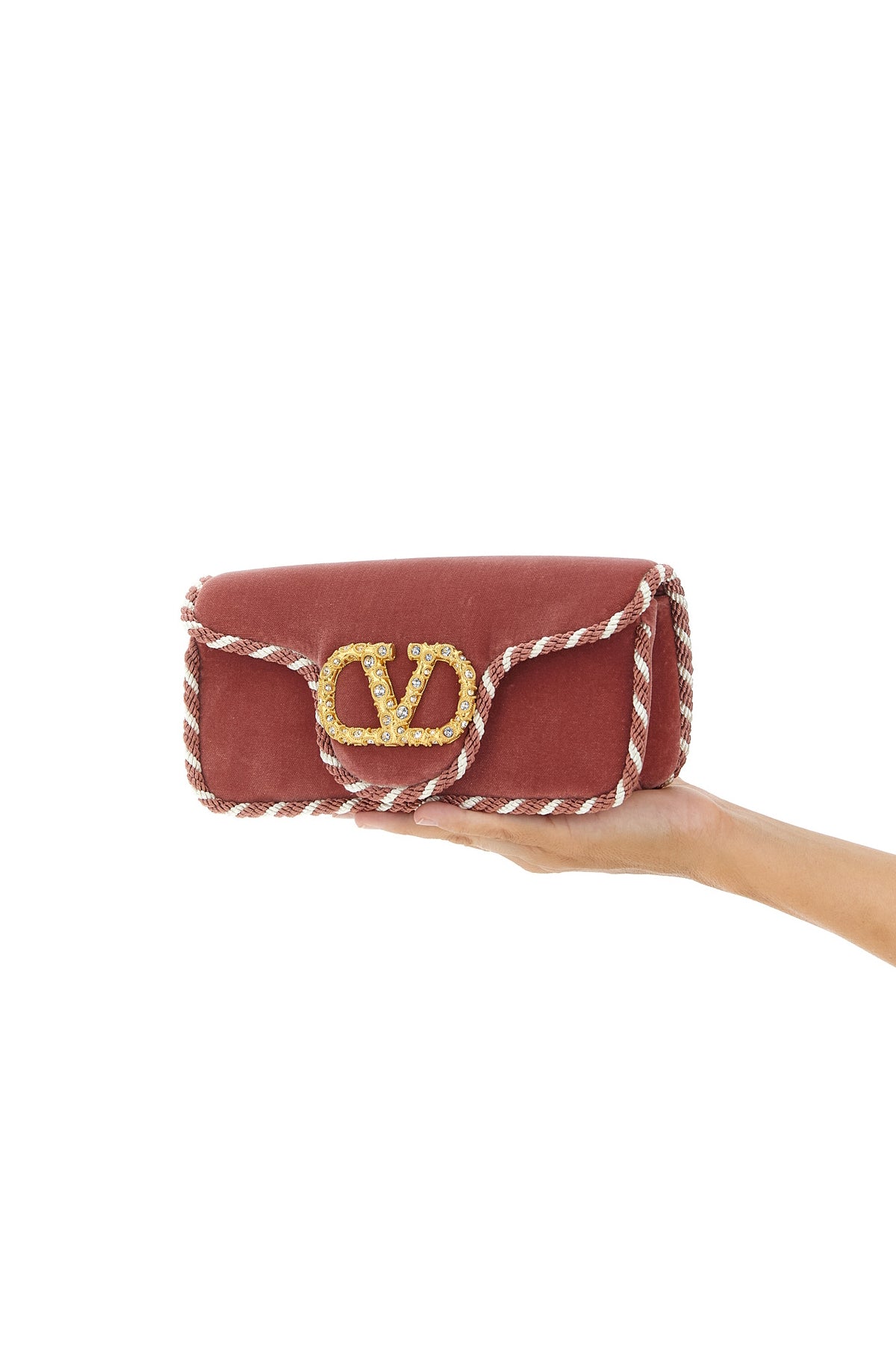 VALENTINO GARAVANI Valentino Garavani 'Locò' clutch bag For Women 100% viscose