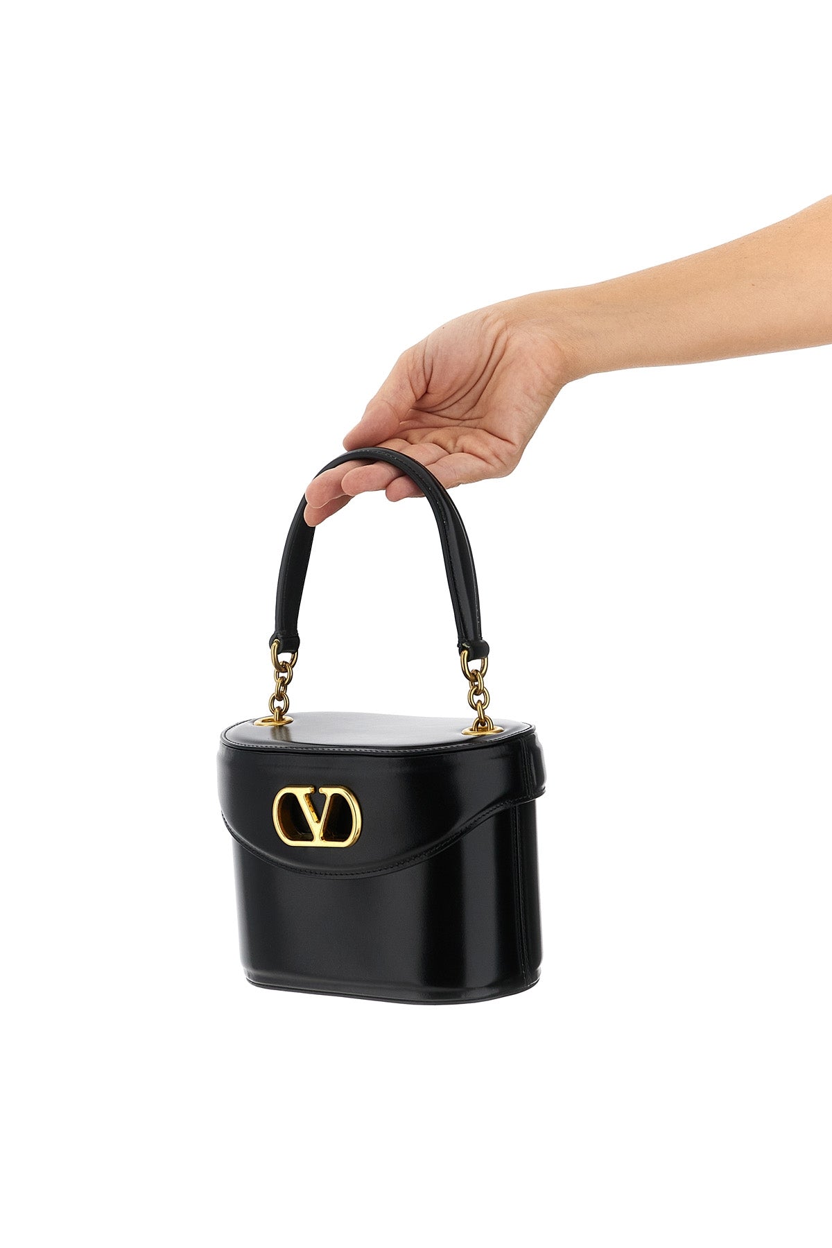 VALENTINO GARAVANI Valentino Garavani 'Vain' mini crossbody bag For Women 100% calfskin leather (Bos Taurus)