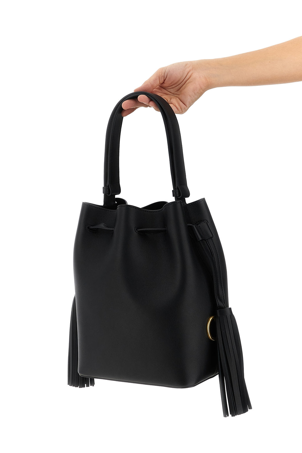VALENTINO GARAVANI Valentino Garavani VLogo Signature shoulder bag For Women 100% calfskin leather (Bos Taurus)