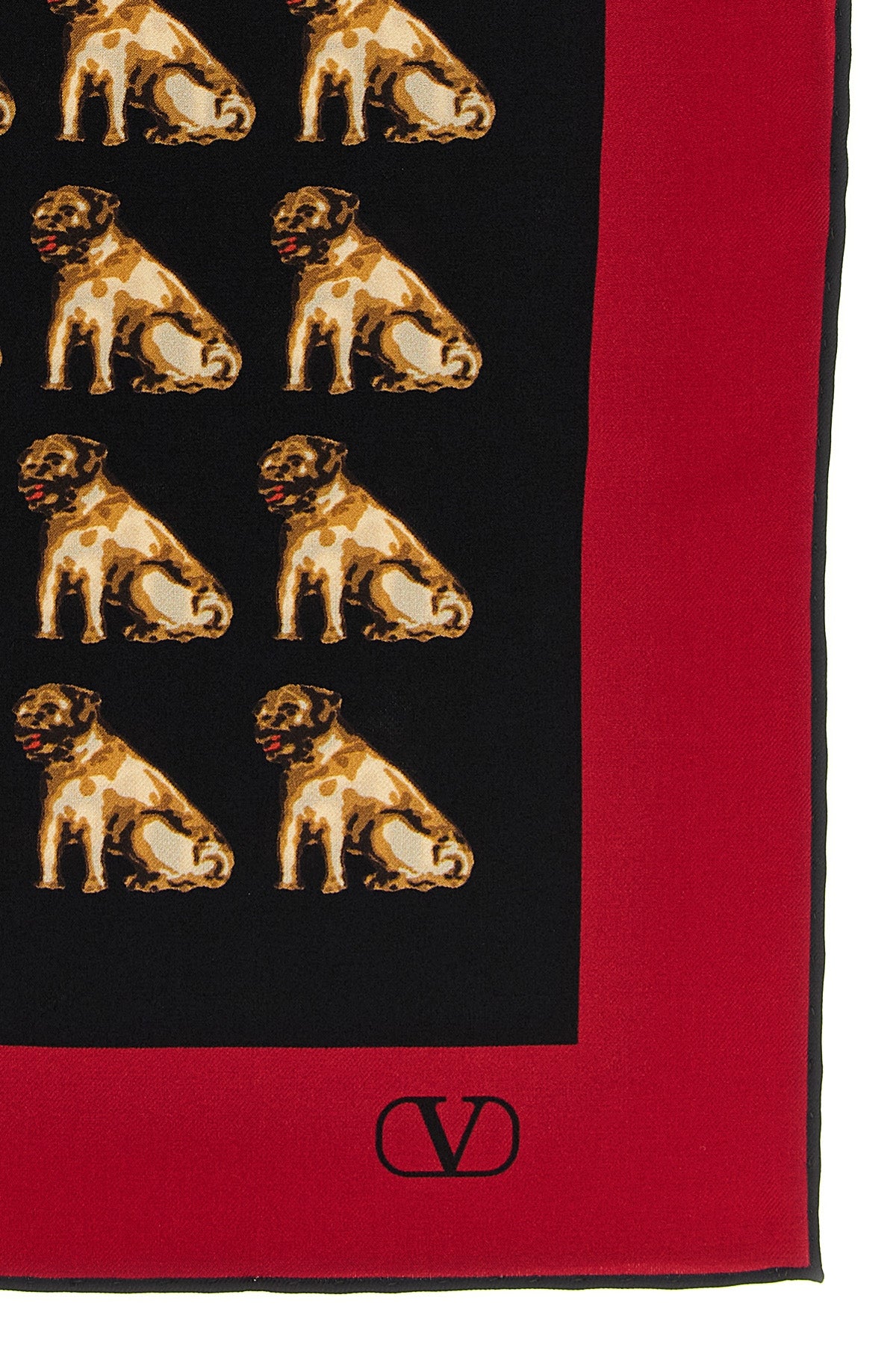 VALENTINO GARAVANI Valentino Garavani 'Petit Charles' scarf For Women 100% silk