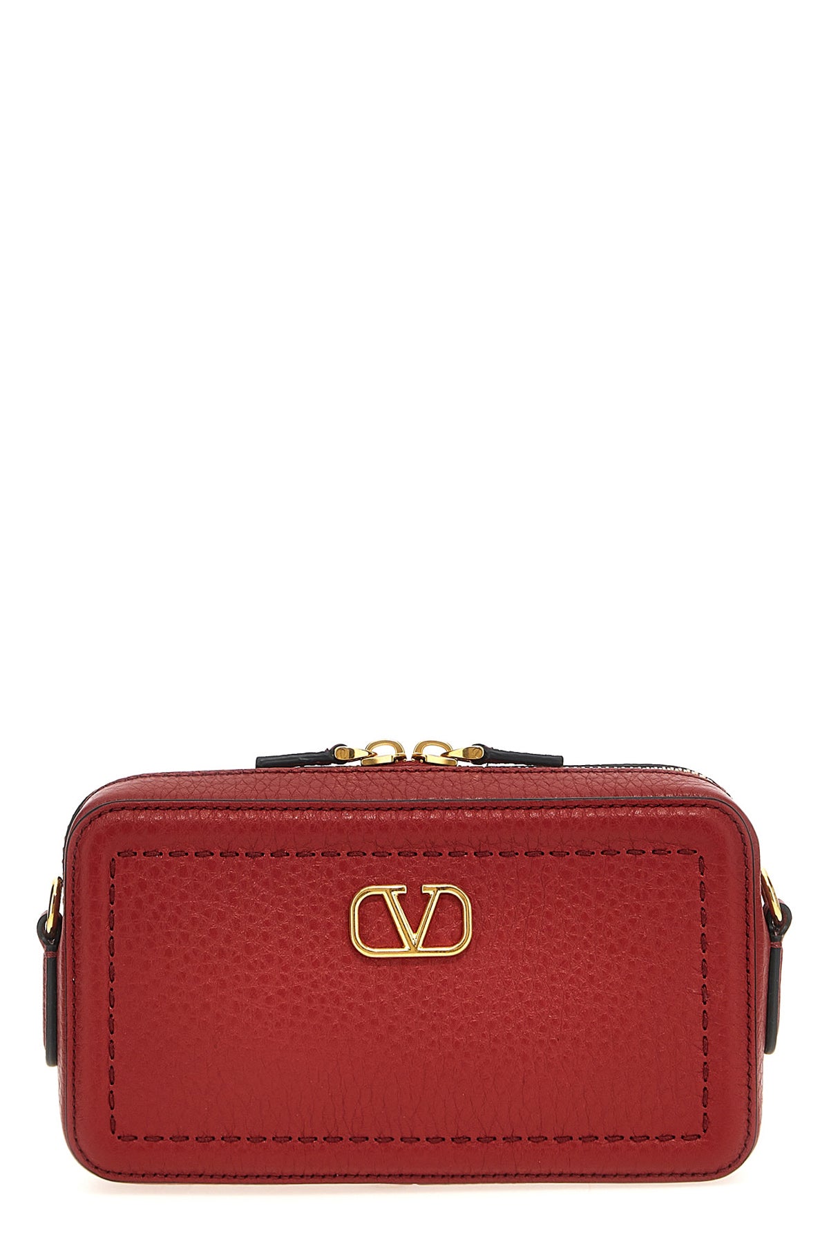 VALENTINO GARAVANI Valentino Garavani 'Alltime' mini crossbody bag For Women 100% calfskin leather (Bos Taurus)