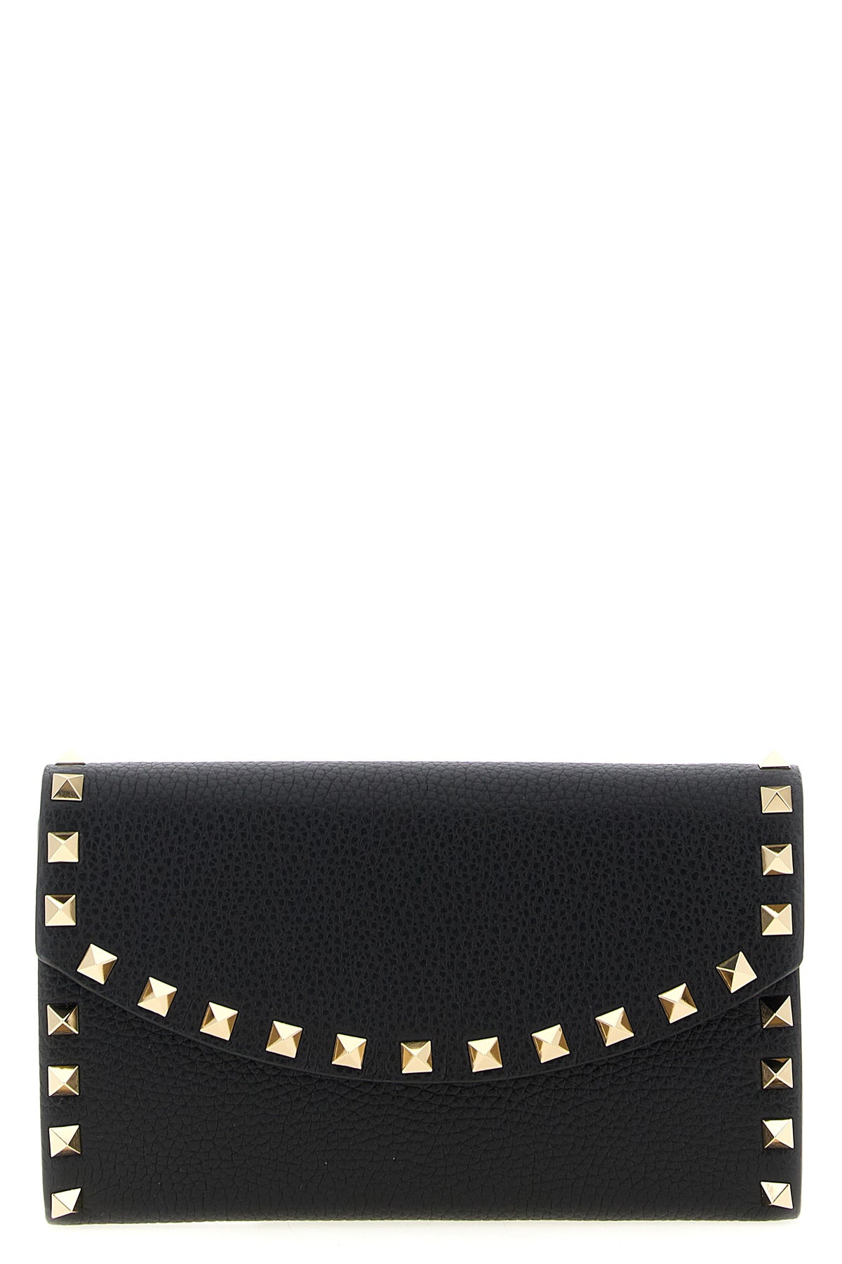 VALENTINO GARAVANI Valentino Garavani 'Rockstud' wallet on chain For Women 100% calfskin leather (Bos Taurus)