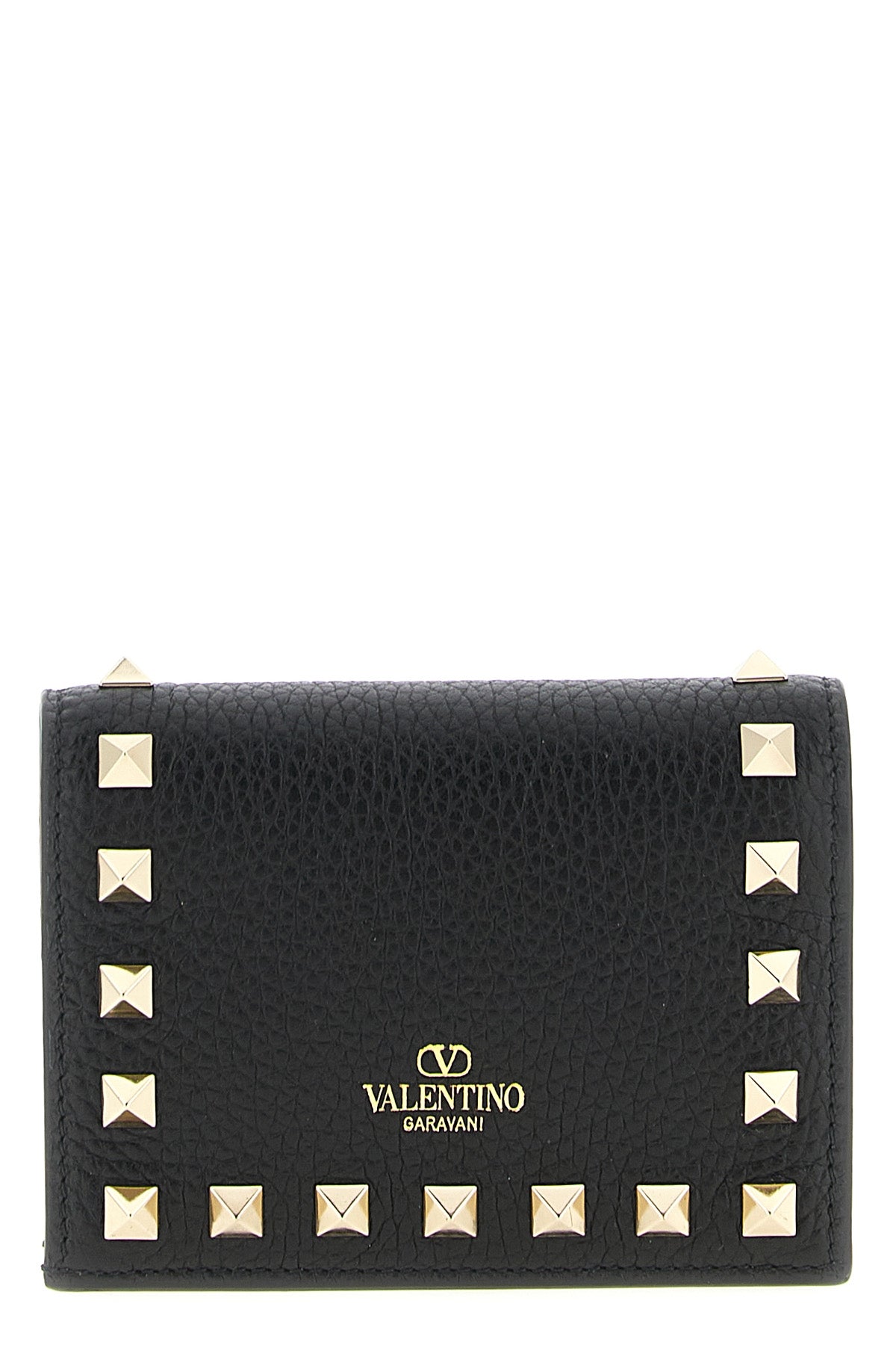 VALENTINO GARAVANI Valentino Garavani 'Rockstud' Wallet For Women 100% calfskin leather (Bos Taurus)