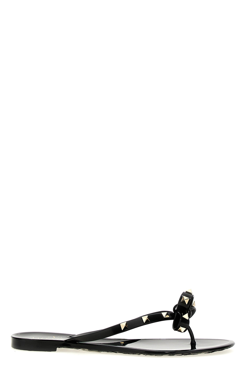 VALENTINO GARAVANI Valentino Garavani 'PM Thong Rockstud' sandals For Women 100% polyvinyl chloride
