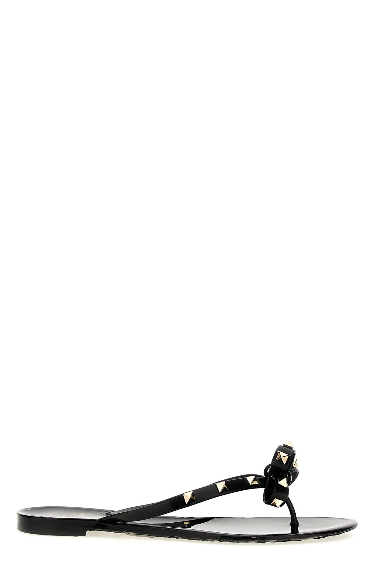 VALENTINO GARAVANI Valentino Garavani 'PM Thong Rockstud' sandals For Women 100% polyvinyl chloride