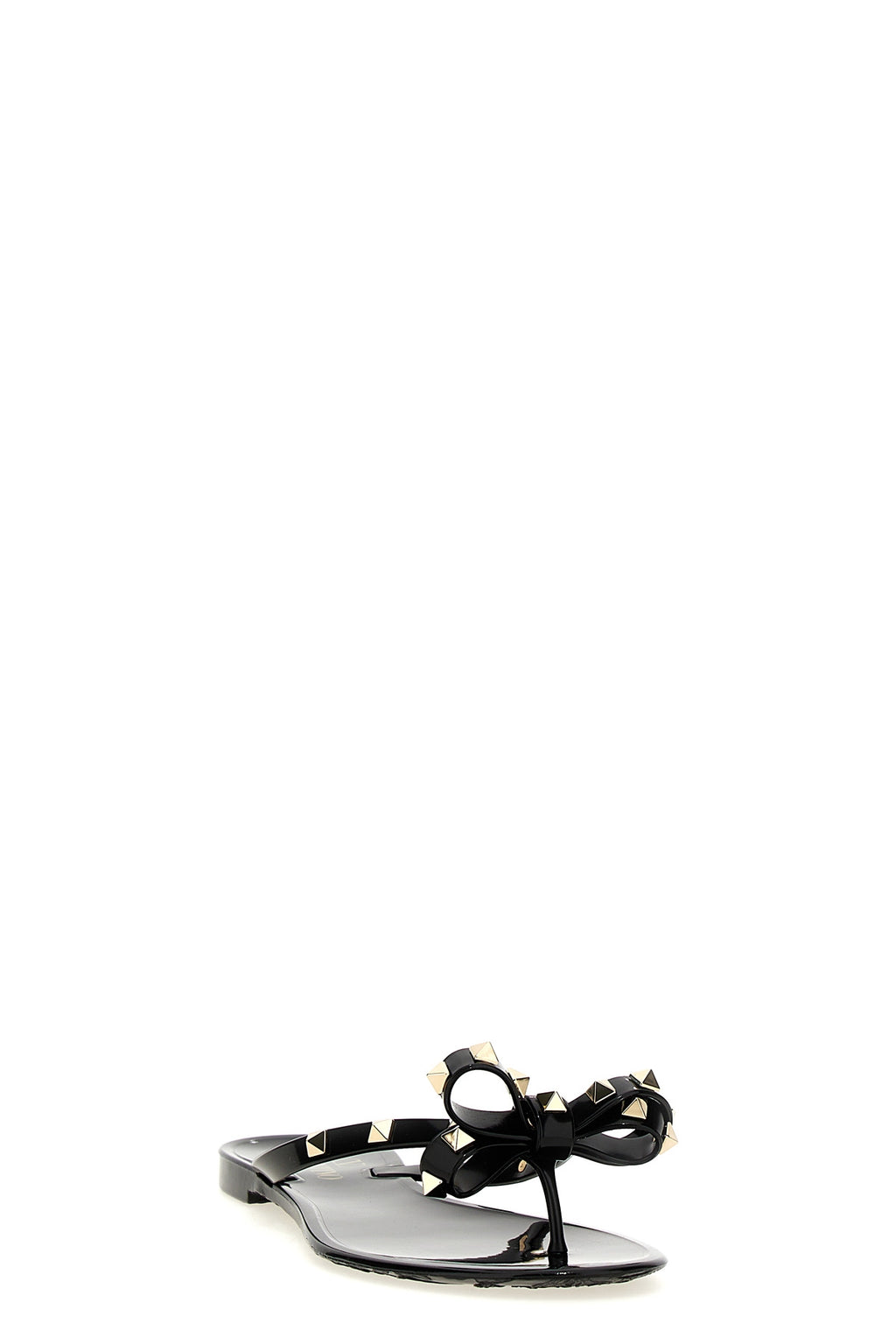 VALENTINO GARAVANI Valentino Garavani 'PM Thong Rockstud' sandals For Women 100% polyvinyl chloride