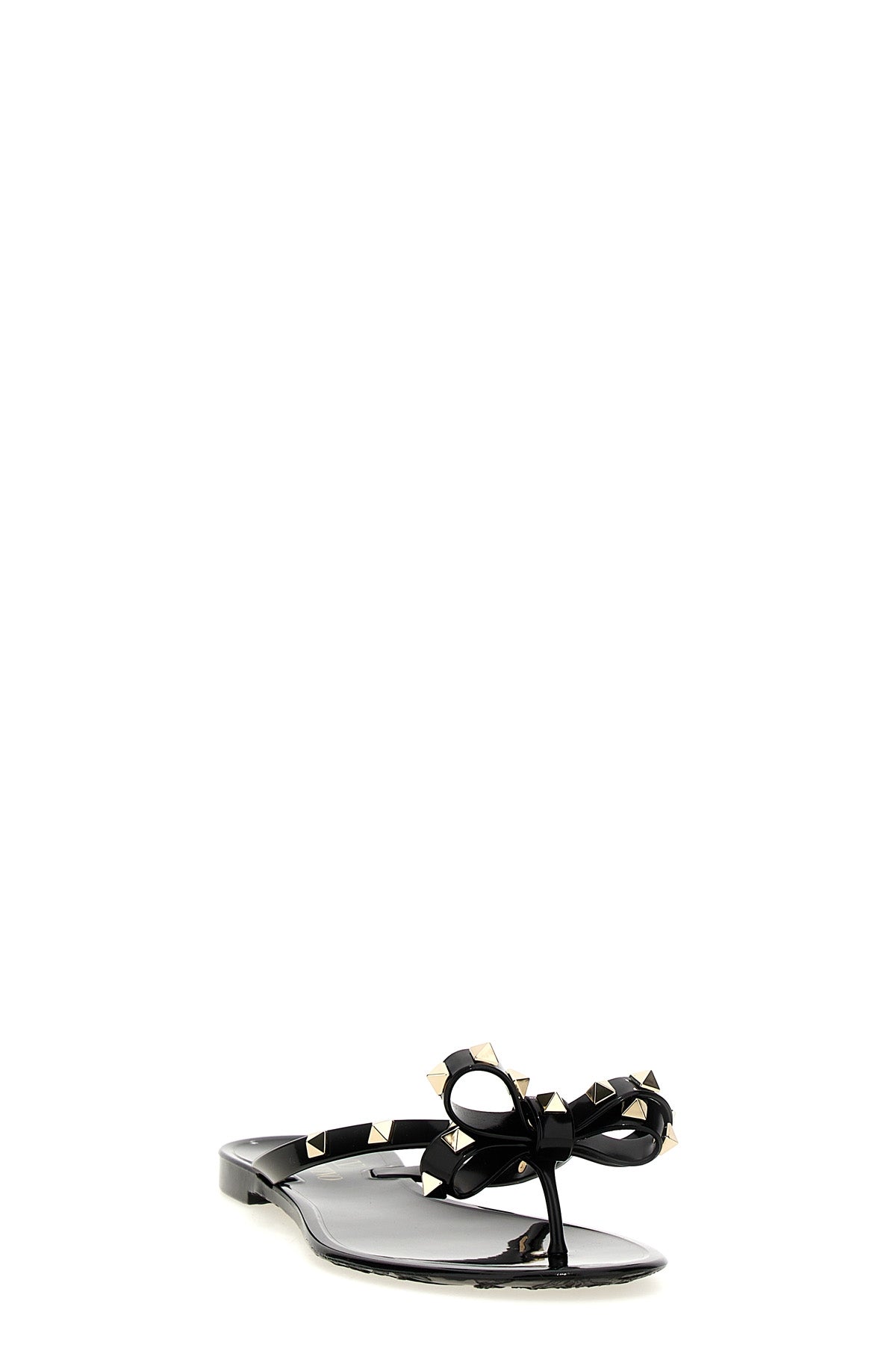 VALENTINO GARAVANI Valentino Garavani 'PM Thong Rockstud' sandals For Women 100% polyvinyl chloride