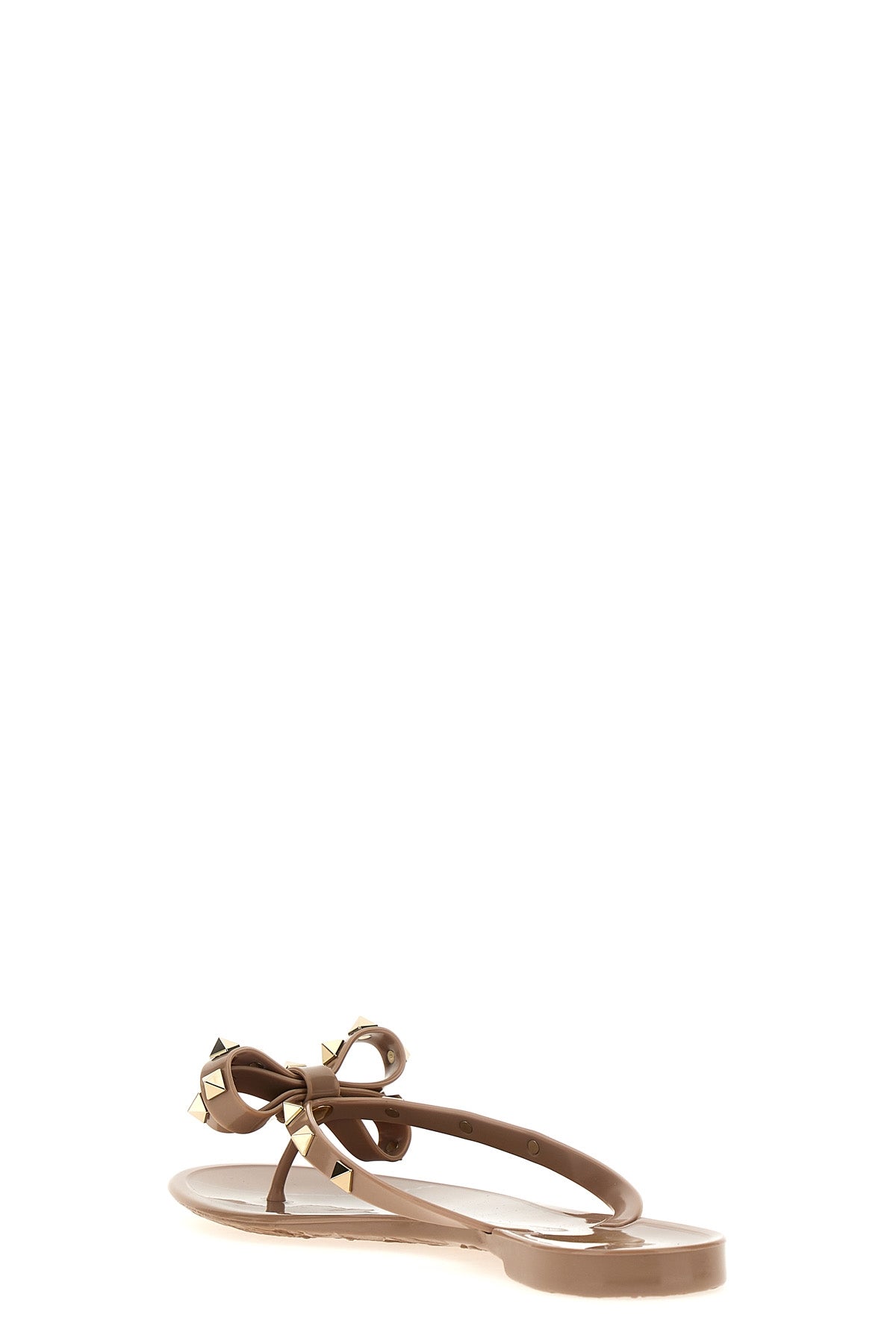 VALENTINO GARAVANI Valentino Garavani 'Rockstud' thong sandals For Women 100% polyvinyl chloride