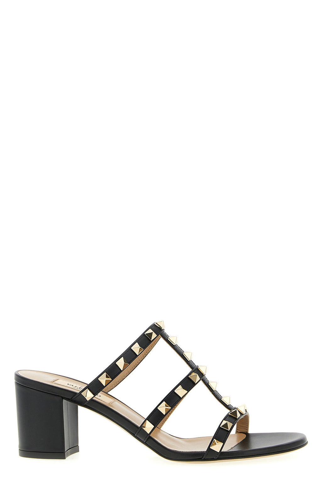 VALENTINO GARAVANI Valentino Garavani 'Rockstud' sandals For Women 100% calfskin leather (Bos Taurus)