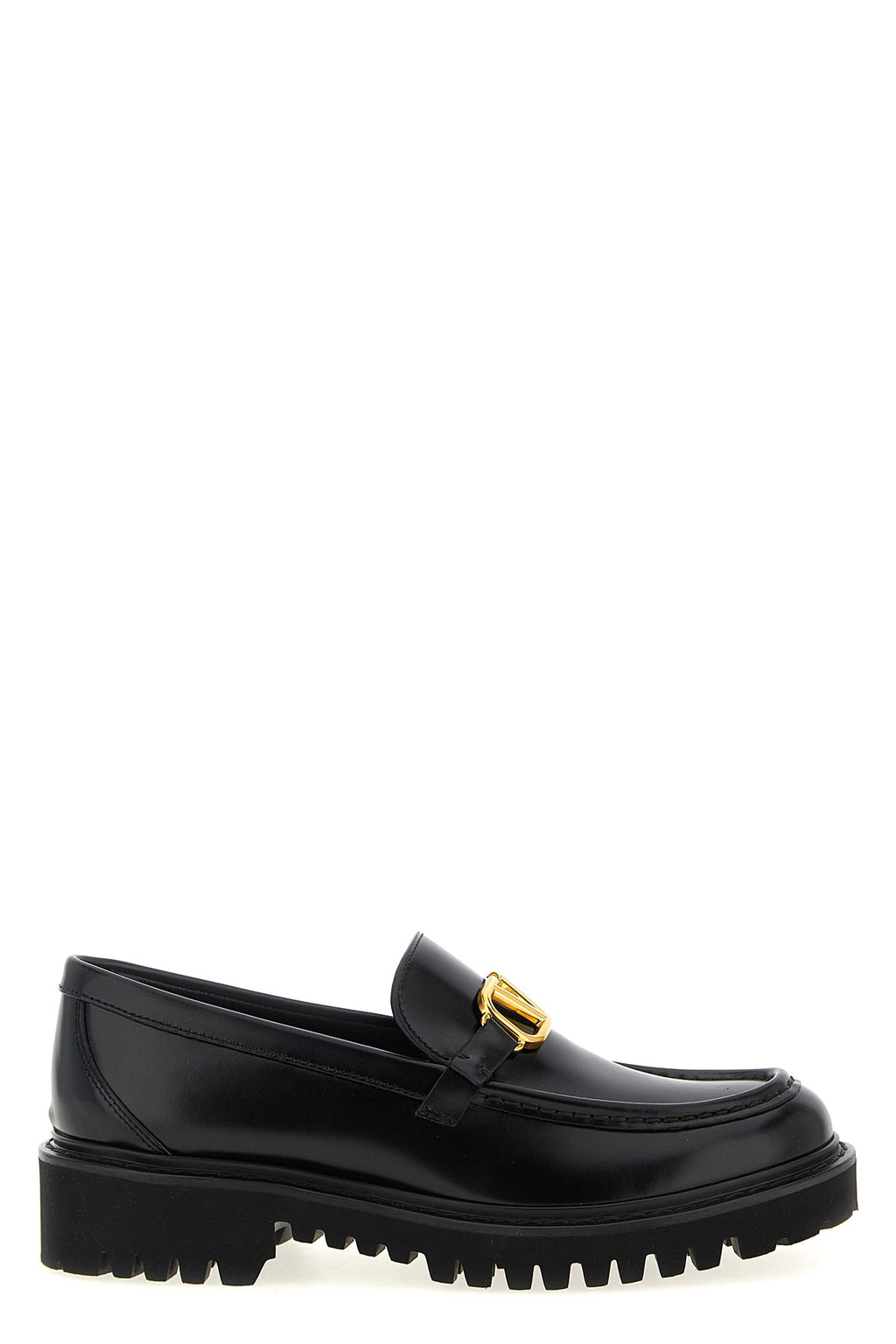 VALENTINO GARAVANI Valentino Garavani 'VLogo Signature' loafers For Women 100% calfskin leather (Bos Taurus)