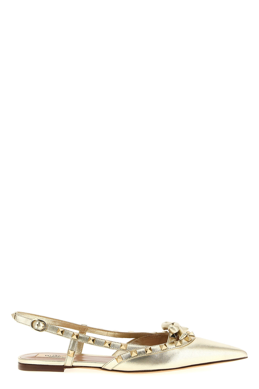 VALENTINO GARAVANI Valentino Garavani 'Rockstud' slingback For Women 100% leather