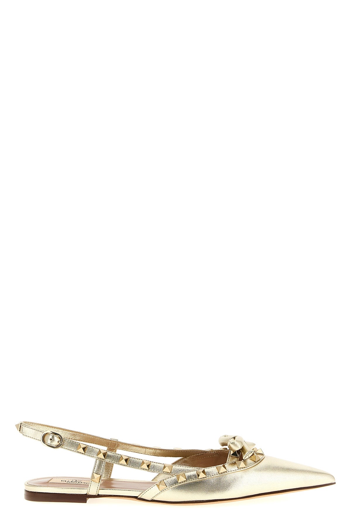 VALENTINO GARAVANI Valentino Garavani 'Rockstud' slingback For Women 100% leather