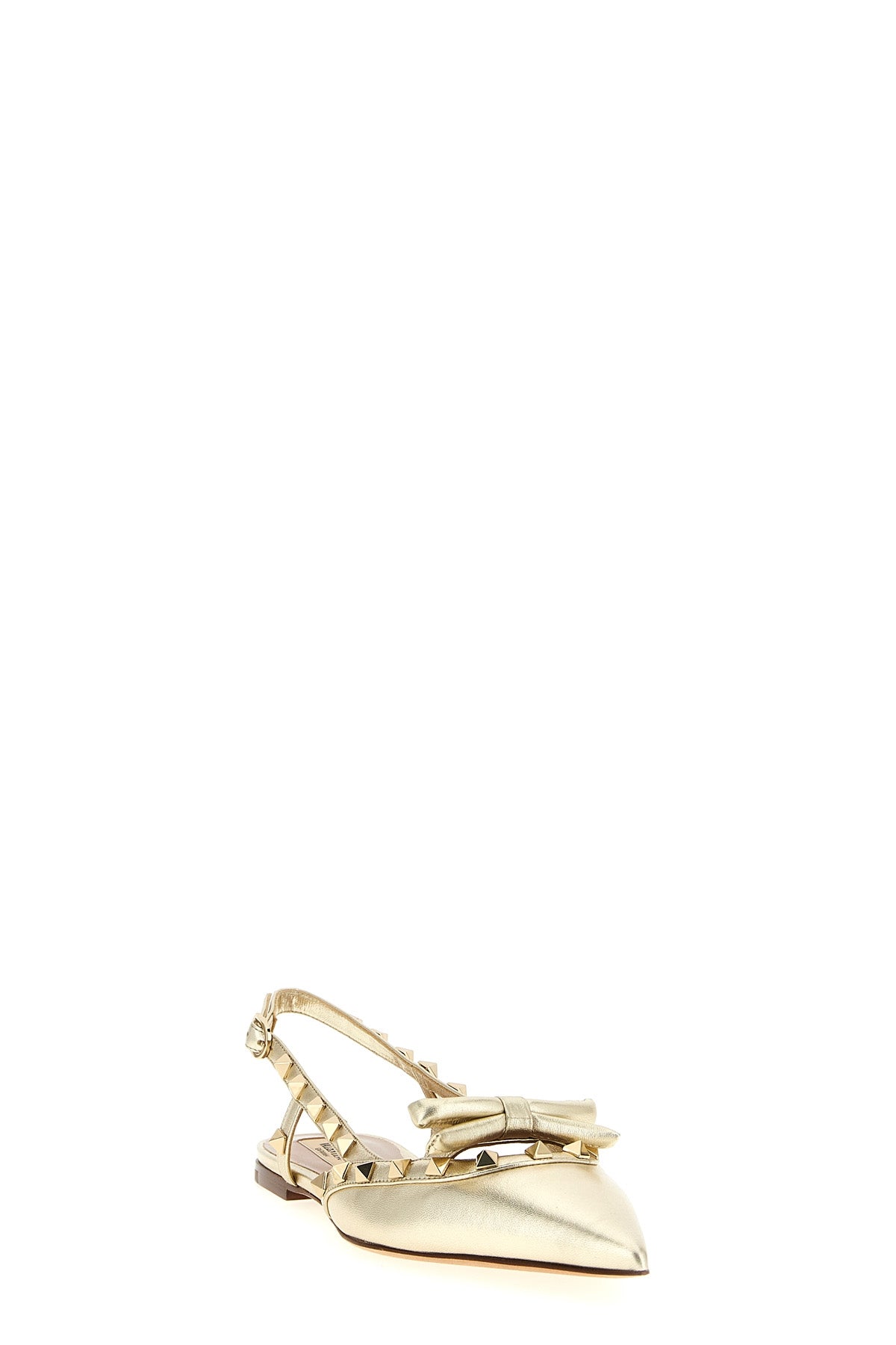 VALENTINO GARAVANI Valentino Garavani 'Rockstud' slingback For Women 100% leather