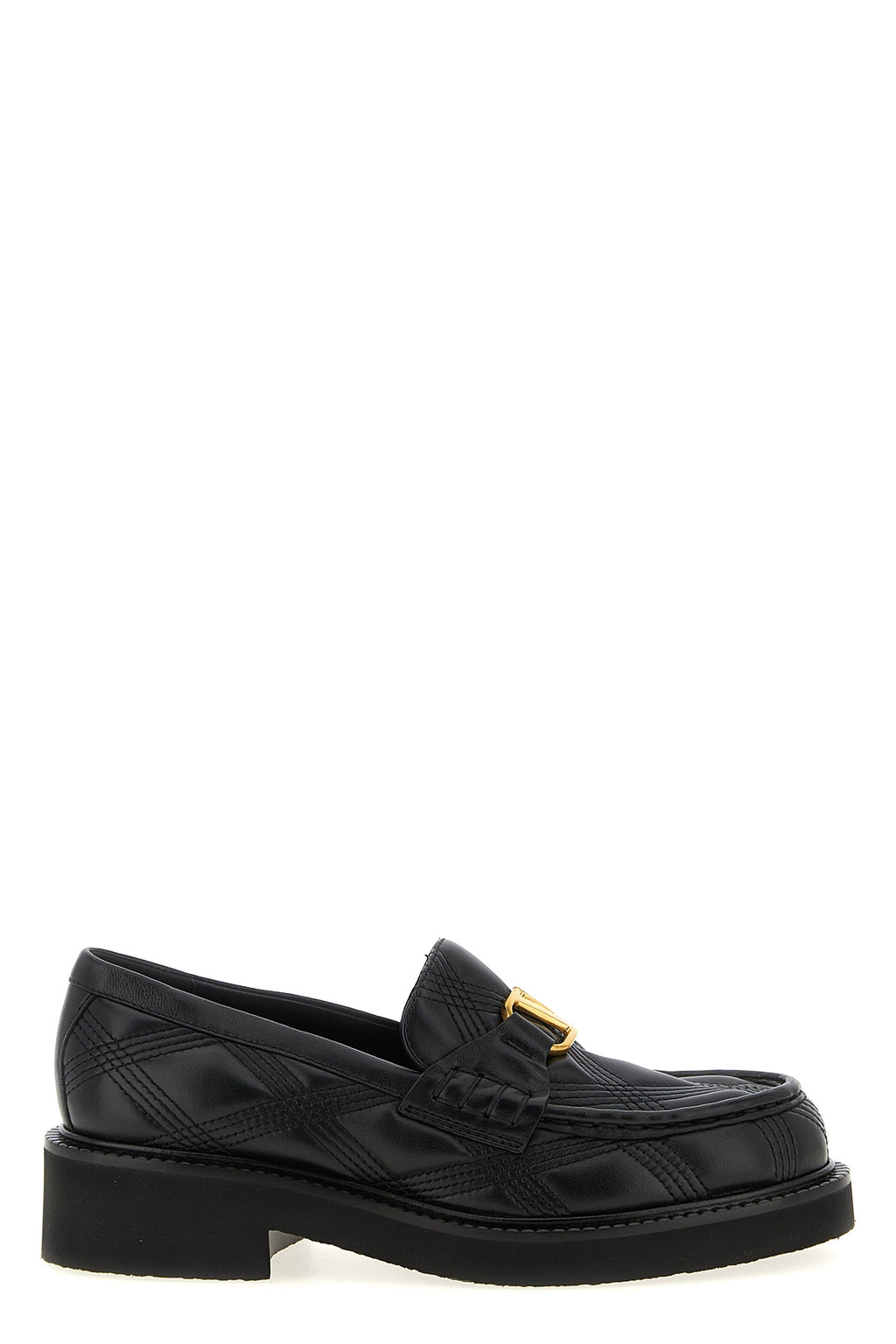 VALENTINO GARAVANI Valentino Garavani 'Quiltie' loafers For Women 100% lamb leather (Ovis Aries)