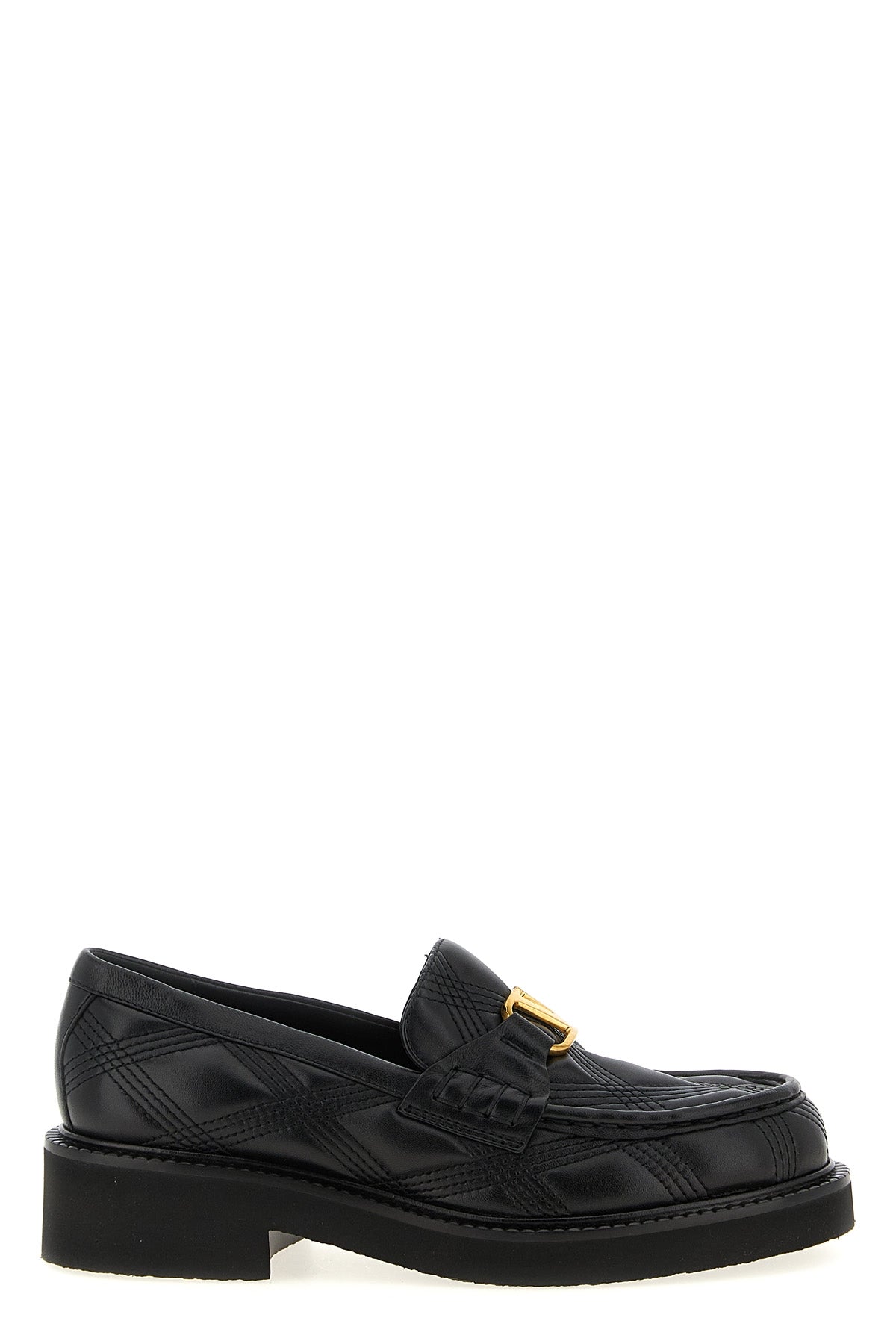 VALENTINO GARAVANI Valentino Garavani 'Quiltie' loafers For Women 100% lamb leather (Ovis Aries)