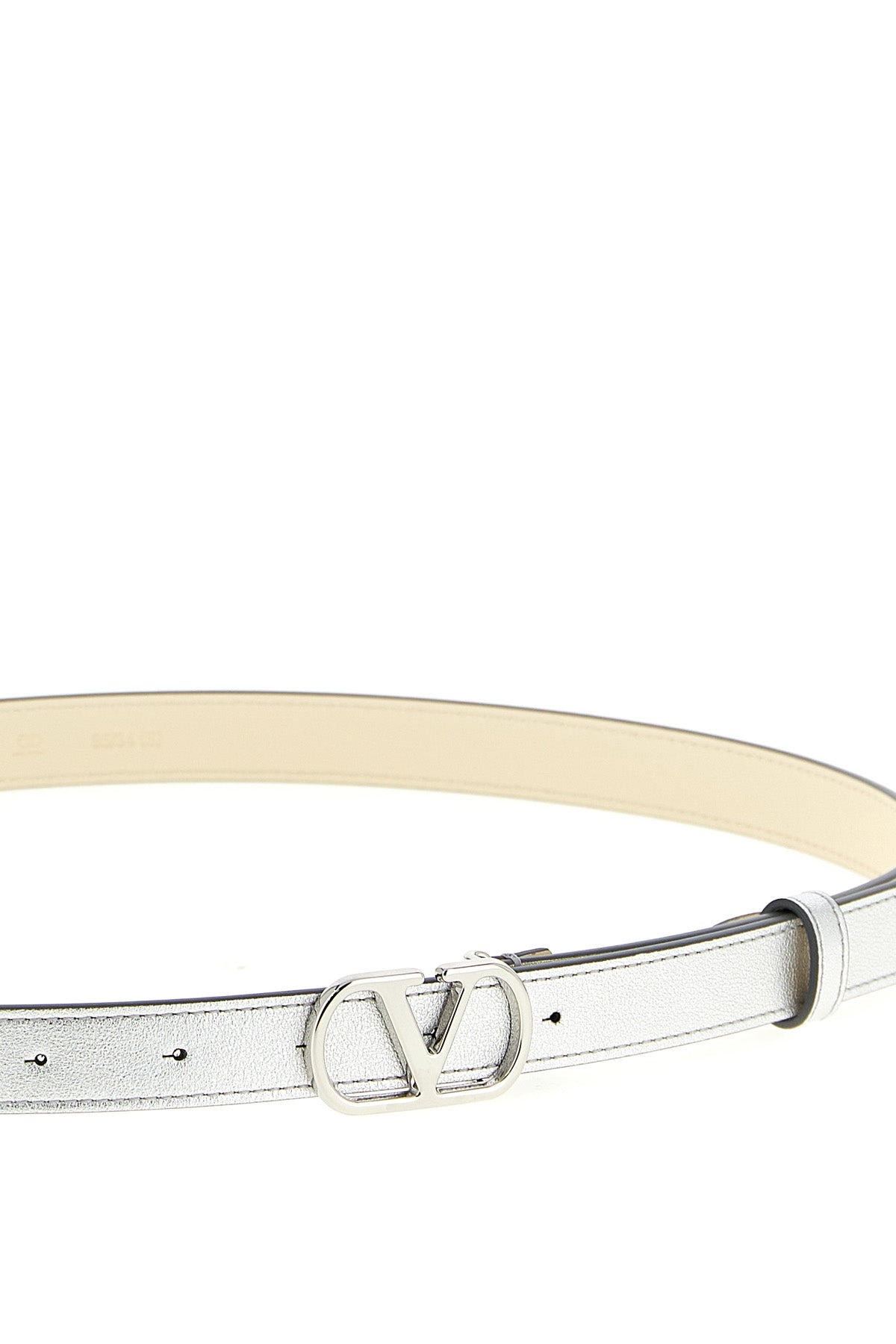 VALENTINO GARAVANI Valentino Garavani belt with 'VLogo' buckle For Women 100% calfskin leather (Bos Taurus)