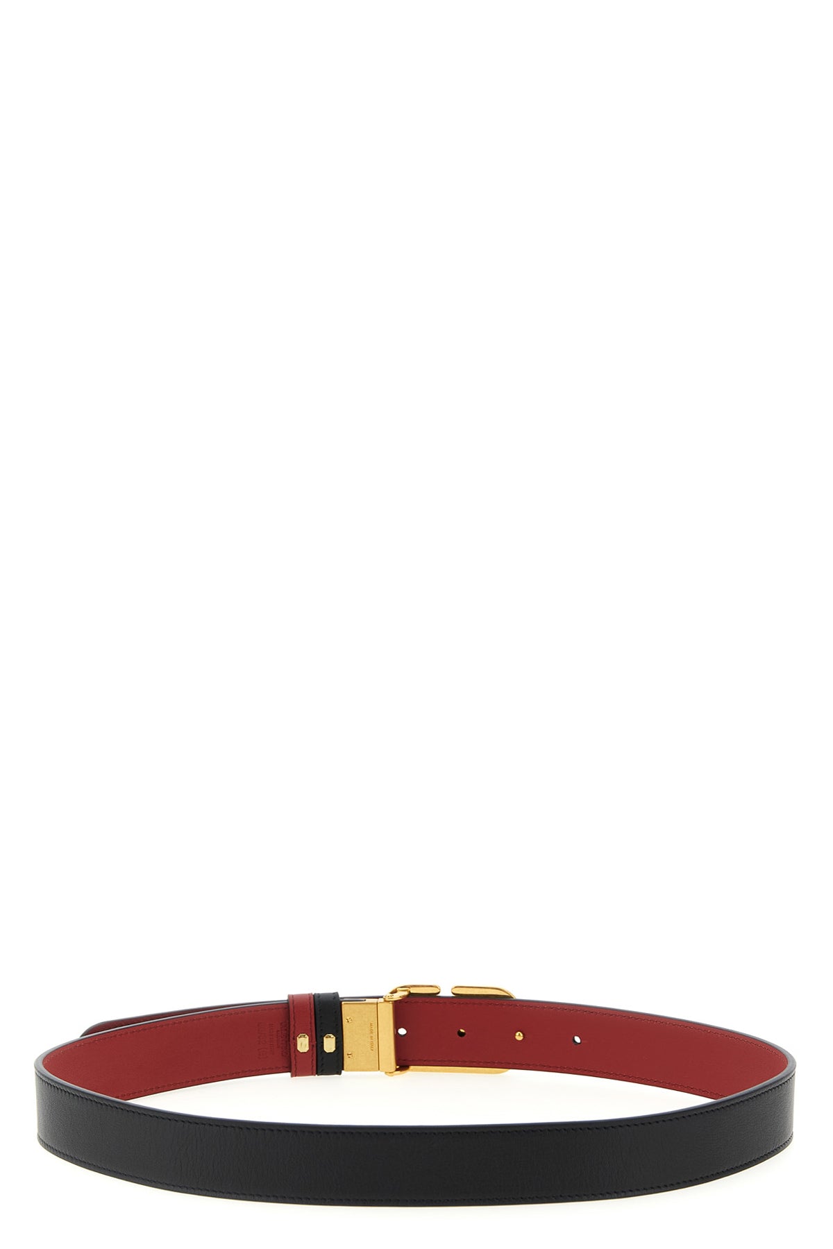 VALENTINO GARAVANI Valentino Garavani VLogo reversible belt For Women 100% calfskin leather (Bos Taurus)