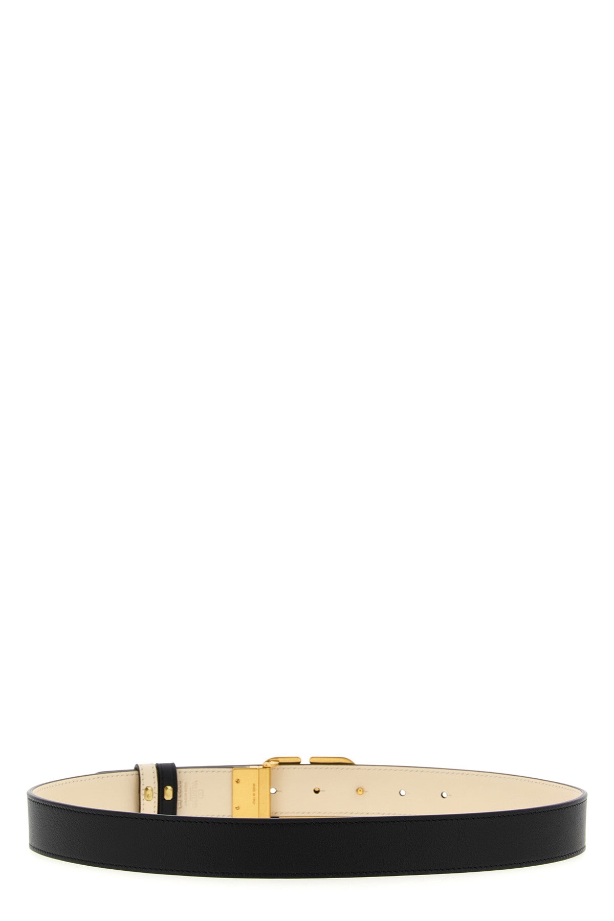 VALENTINO GARAVANI Valentino Garavani VLogo reversible belt For Women 100% calfskin leather (Bos Taurus)