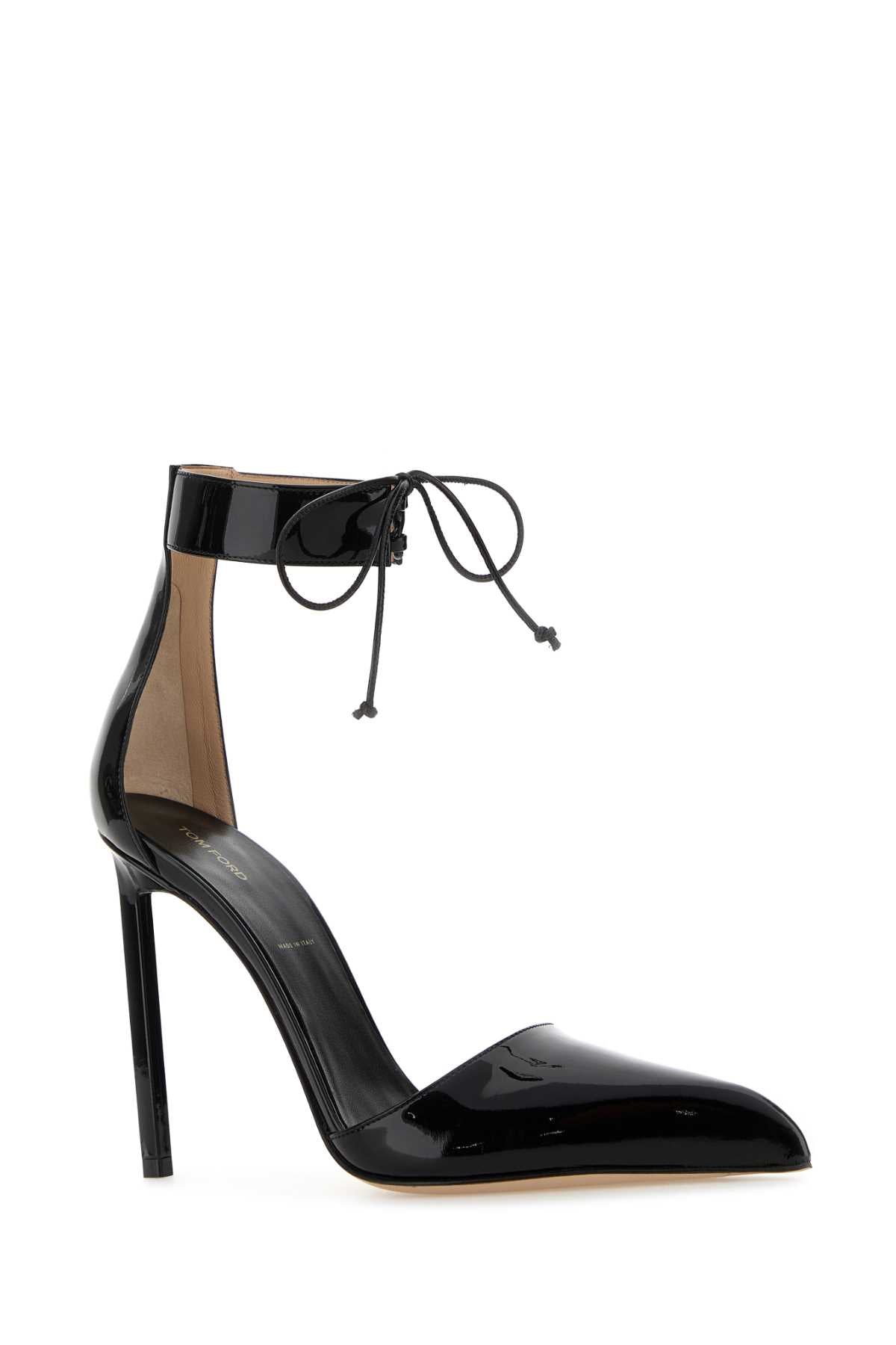 TOM FORD PATENT LEATHER ANKLE STRA For Women Exterior: 100% Calf Interior: 100% Leather Sole: Leather