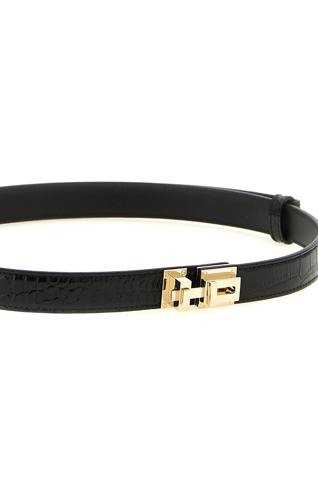 TOM FORD Belt closure T For Women 100% calfskin leather (Bos Taurus)