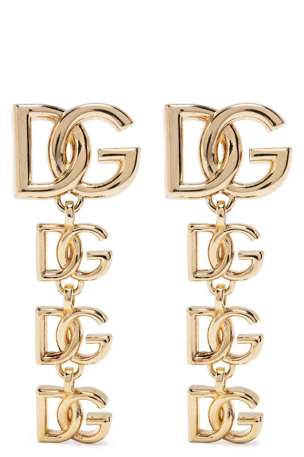DOLCE & GABBANA Logo earrings For Women 95% brass 5% silver