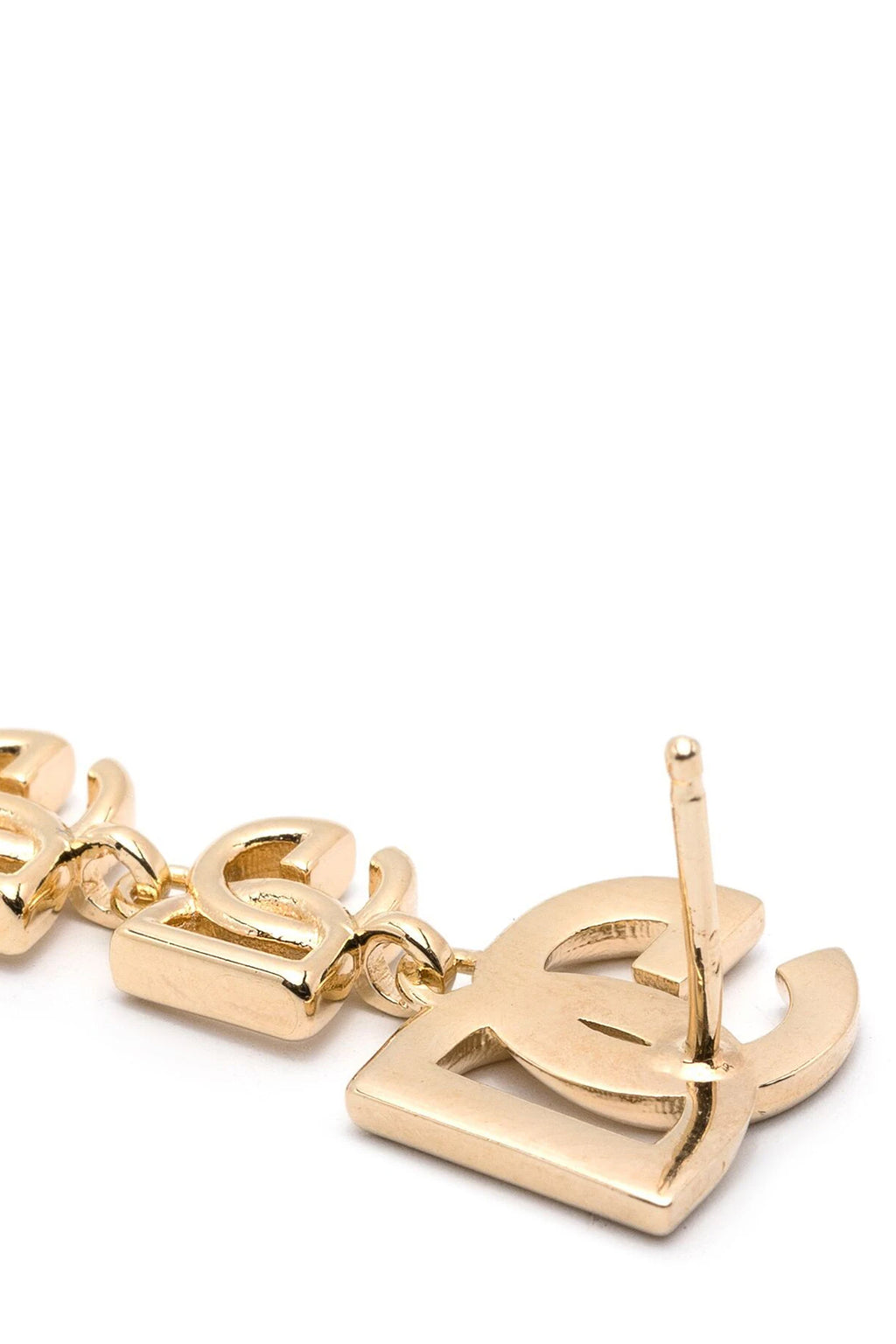 DOLCE & GABBANA Logo earrings For Women 95% brass 5% silver