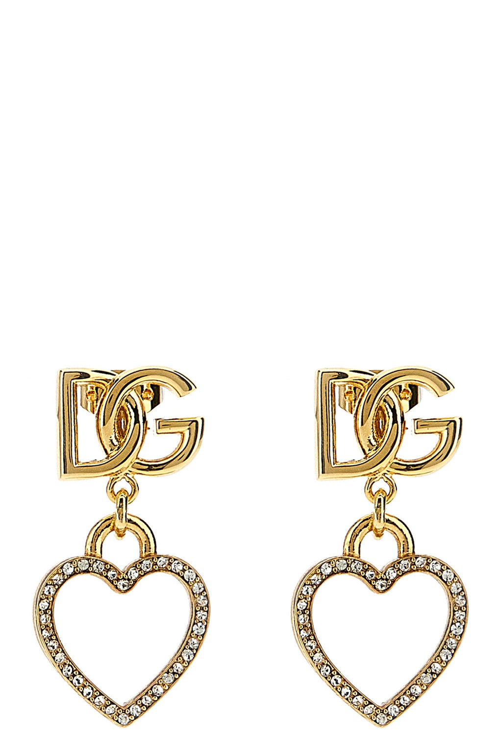 DOLCE & GABBANA Pendant earrings For Women 80% brass, 20% glass