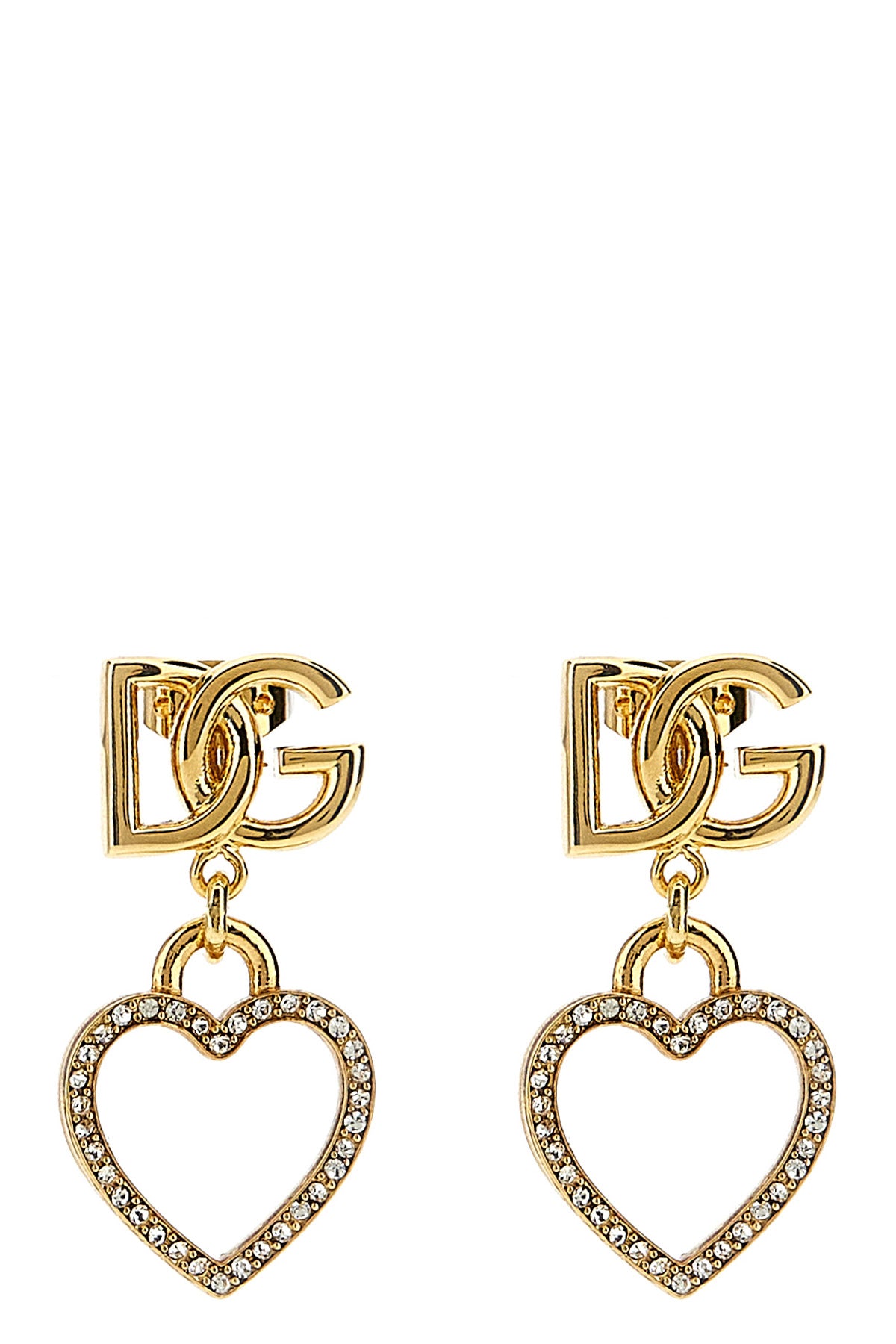 DOLCE & GABBANA Pendant earrings For Women 80% brass, 20% glass