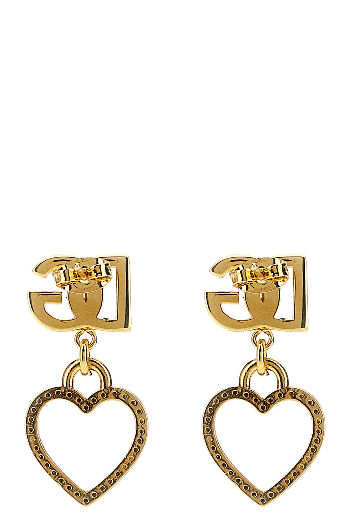 DOLCE & GABBANA Pendant earrings For Women 80% brass, 20% glass