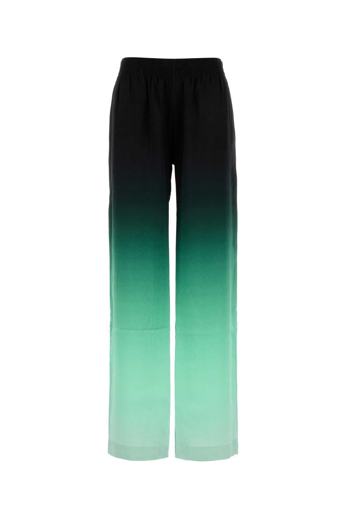 CASABLANCA DRAWSTRING TROUSER For Women MAIN: 100% SILK