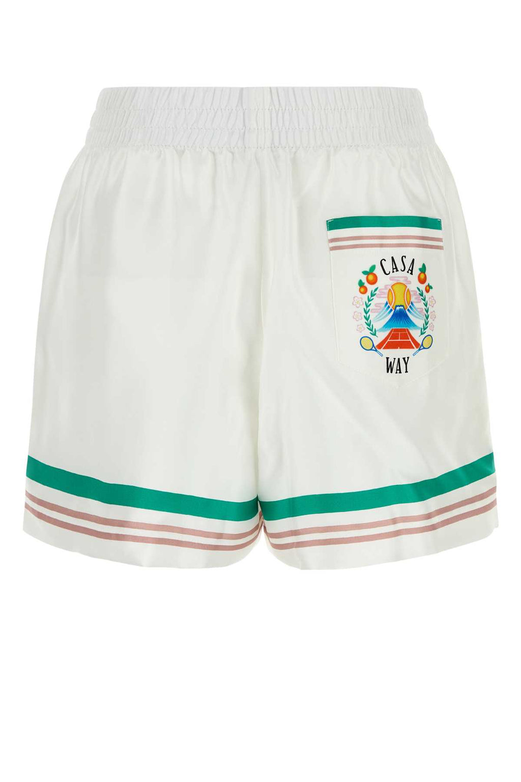 CASABLANCA SILK SHORTS For Women MAIN: 100% SILK LINING: 100% POLYESTER