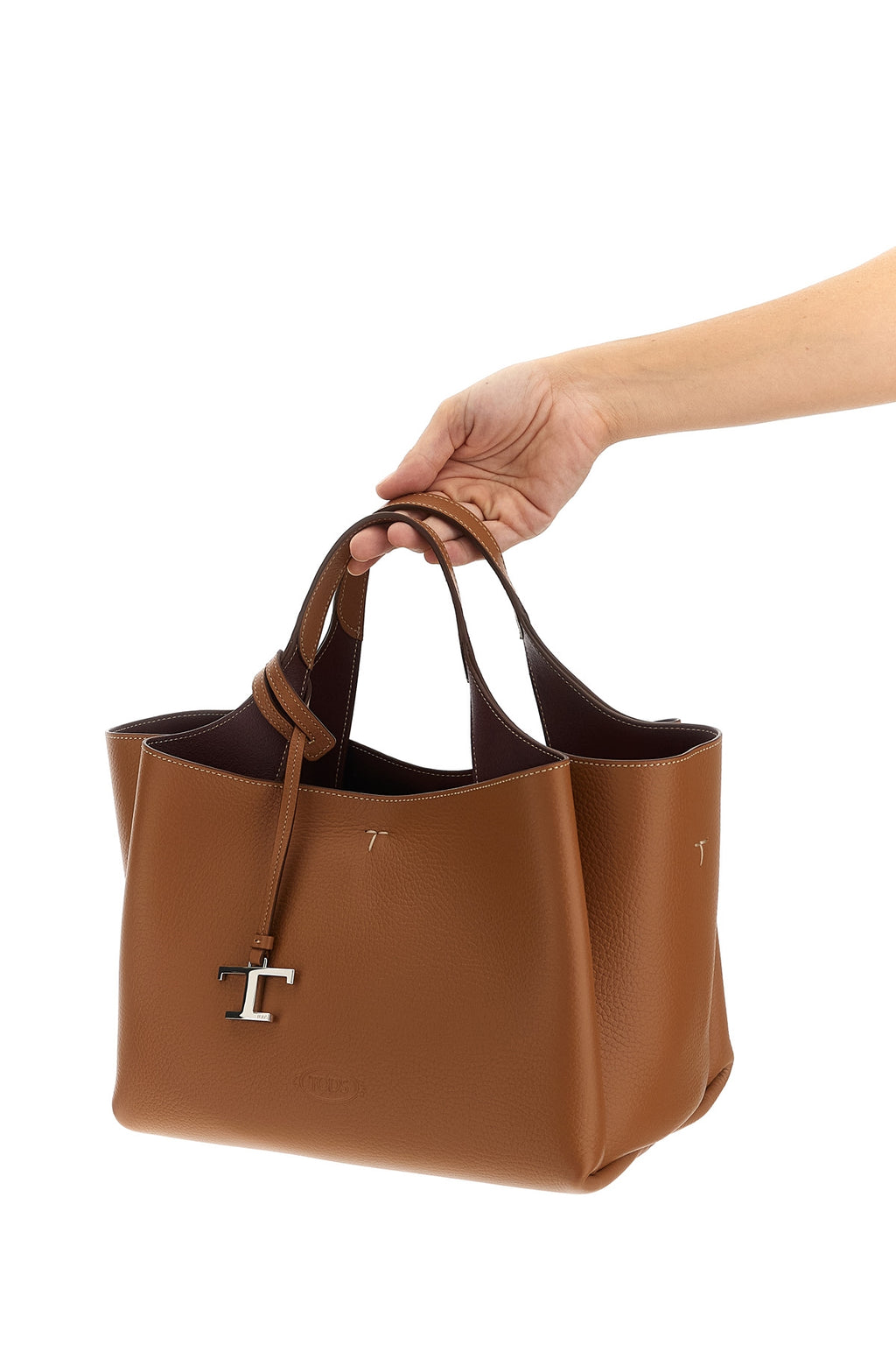 TOD'S Mini leather handbag For Women 100% calfskin leather (Bos Taurus)