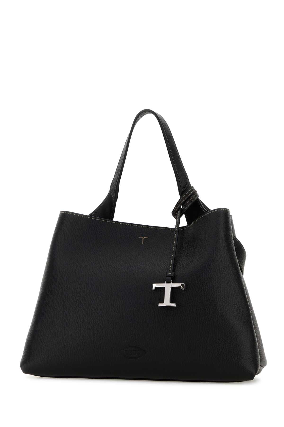 TOD'S APA TOP HANDLE MEDIA For Women Exterior: 100% Leather Lining: 100% Leather Finishing: Silver metal