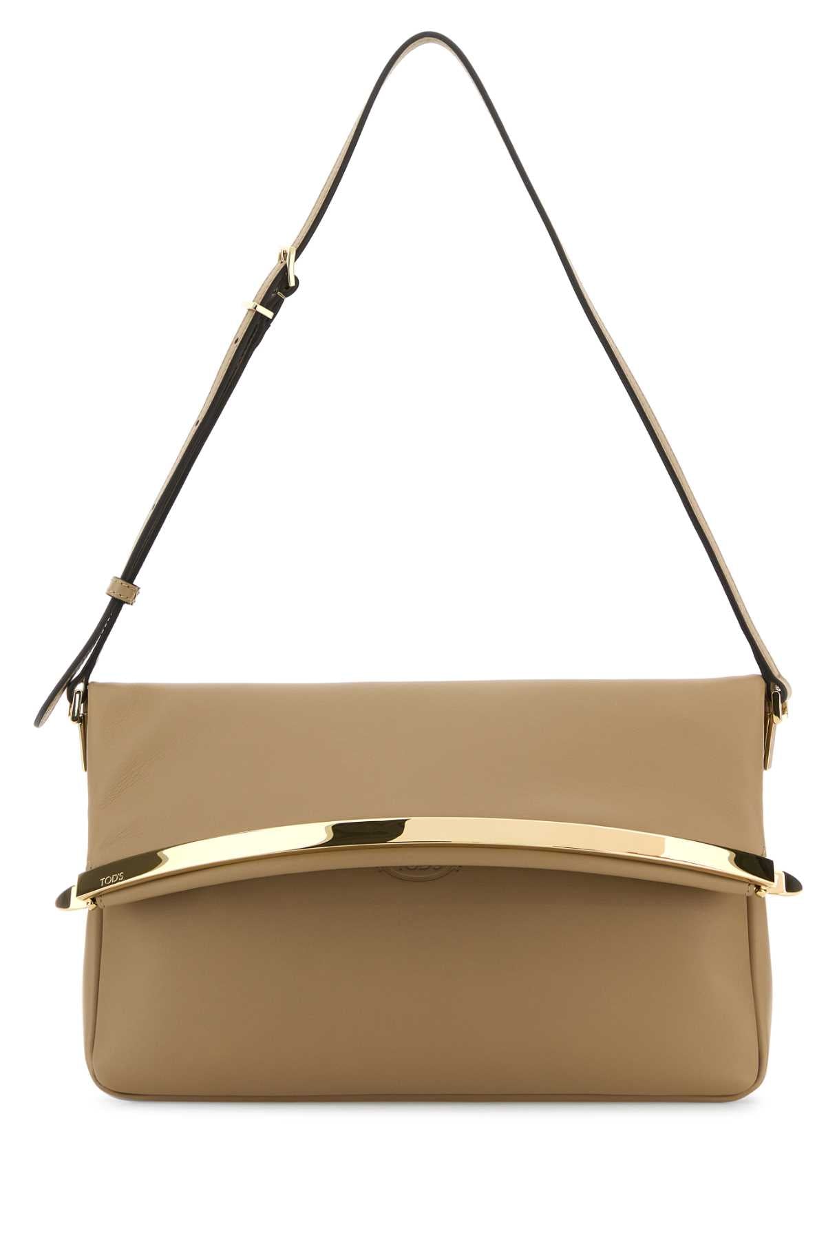 TOD'S CRN CLUTCH SOTTOSPALLA PICCOLA For Women Exterior: 100% Leather Lining: 100% Suede Finishing: Golden metal