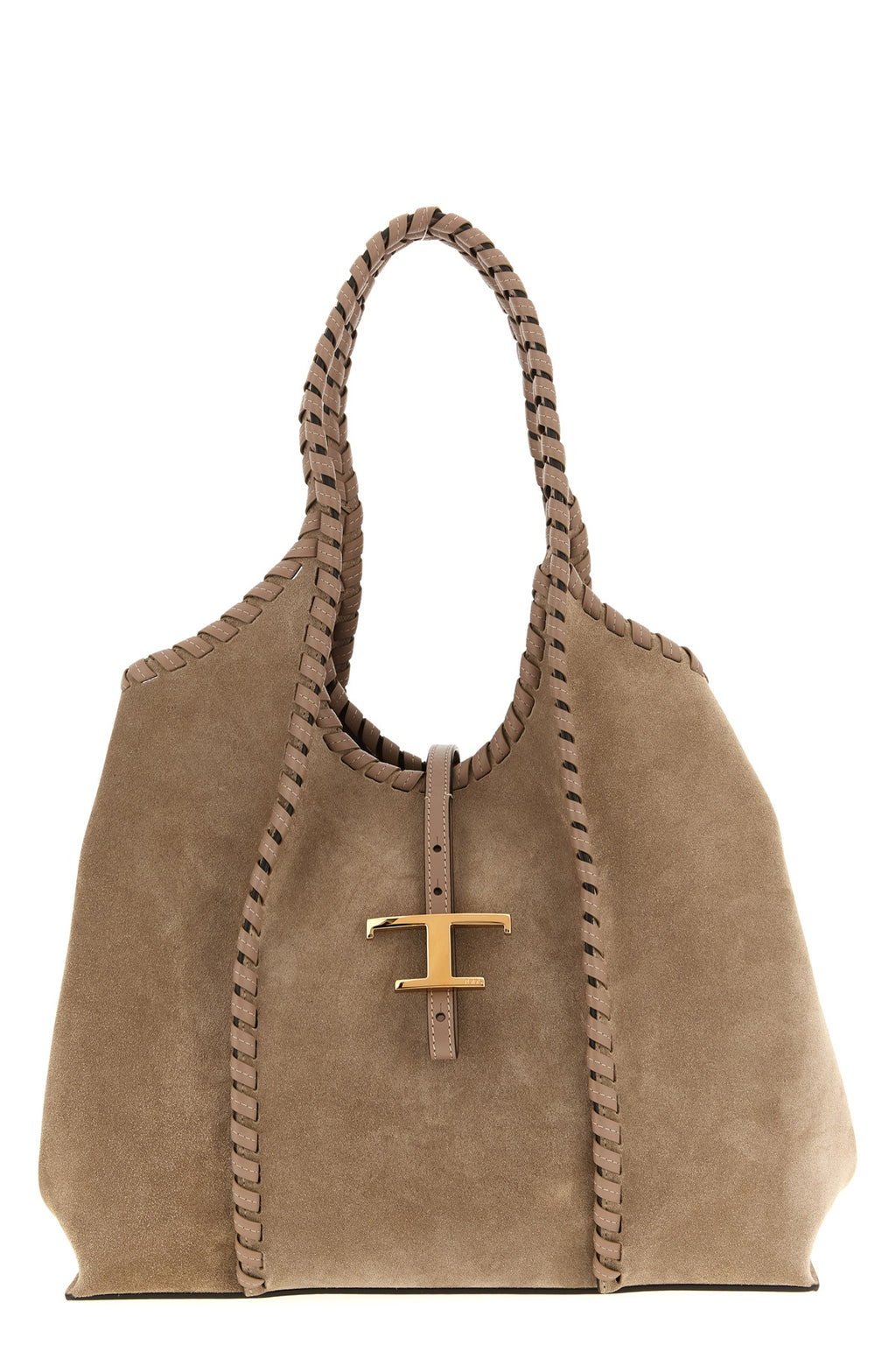 TOD'S 'T Timeless' medium shoulder bag For Women 100% calfskin leather (Bos Taurus)
