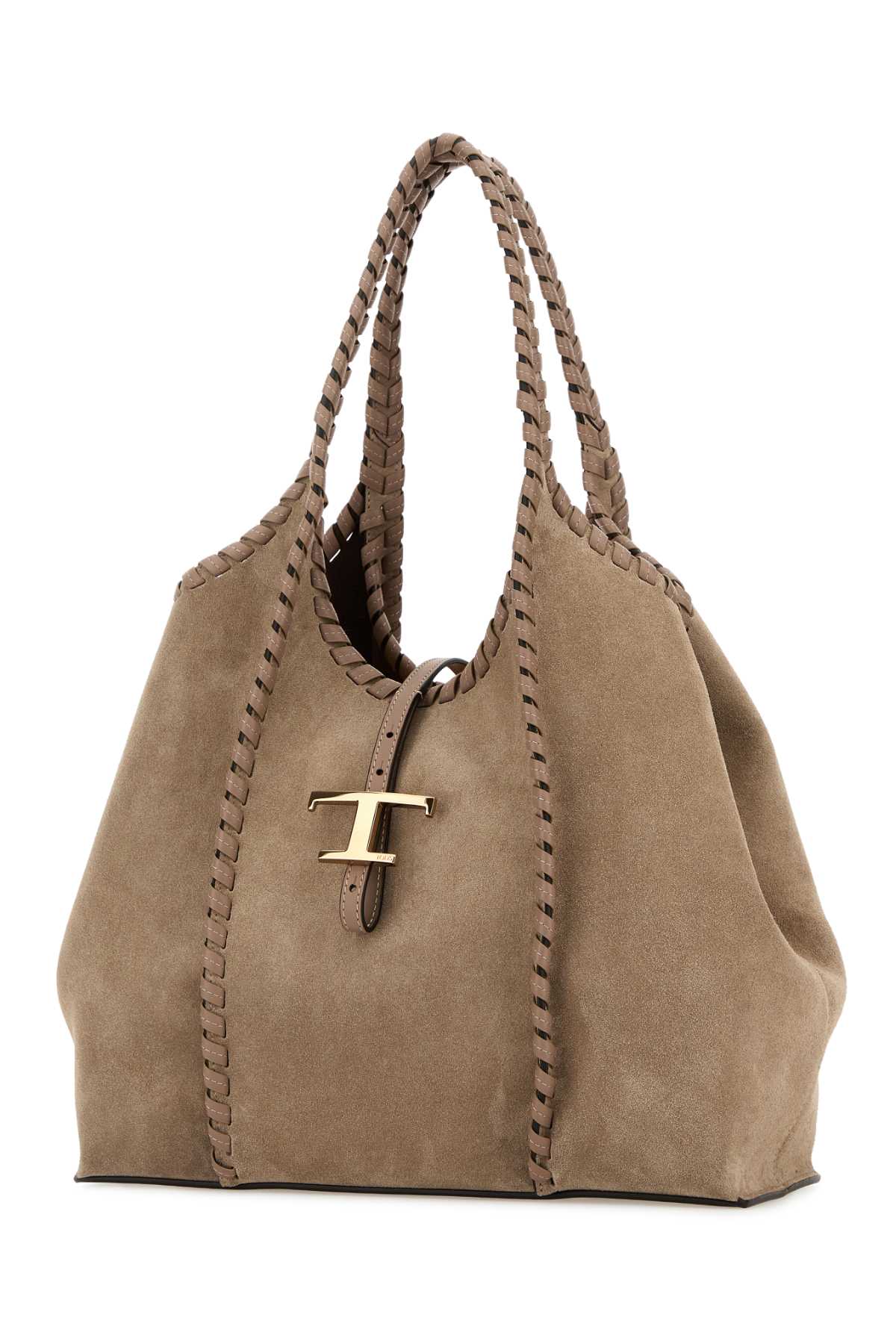 TOD'S TSB SHOPP PEND.T INFIL.BORDI MEDIA For Women Exterior: 100% Leather Lining: 100% Leather Finishing: Golden metal