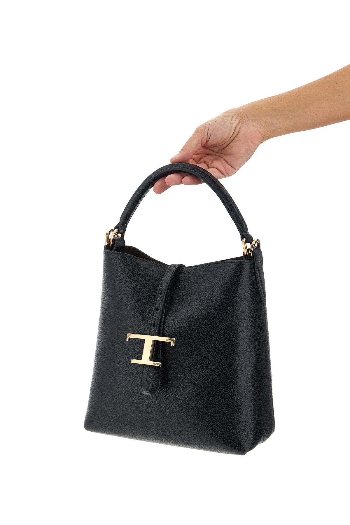 TOD'S 'T Timeless' mini bucket bag For Women 100% calfskin leather (Bos Taurus)