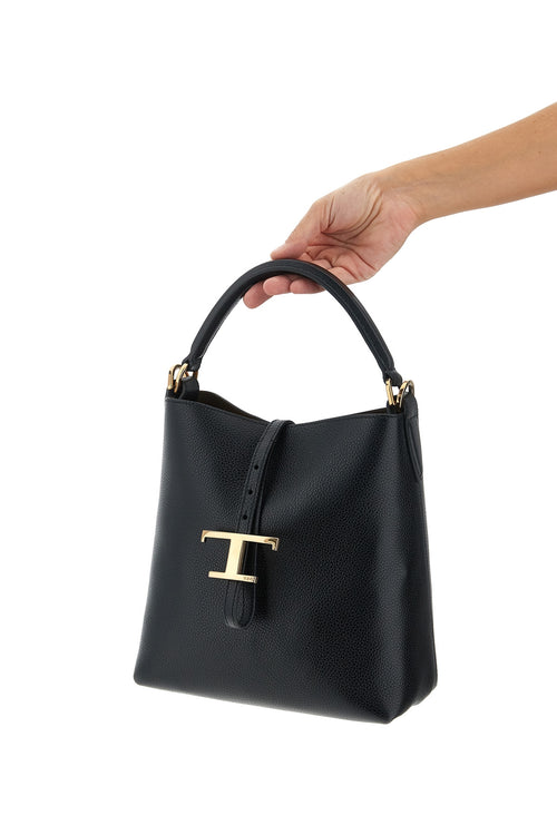 TOD'S 'T Timeless' mini bucket bag For Women 100% calfskin leather (Bos Taurus)